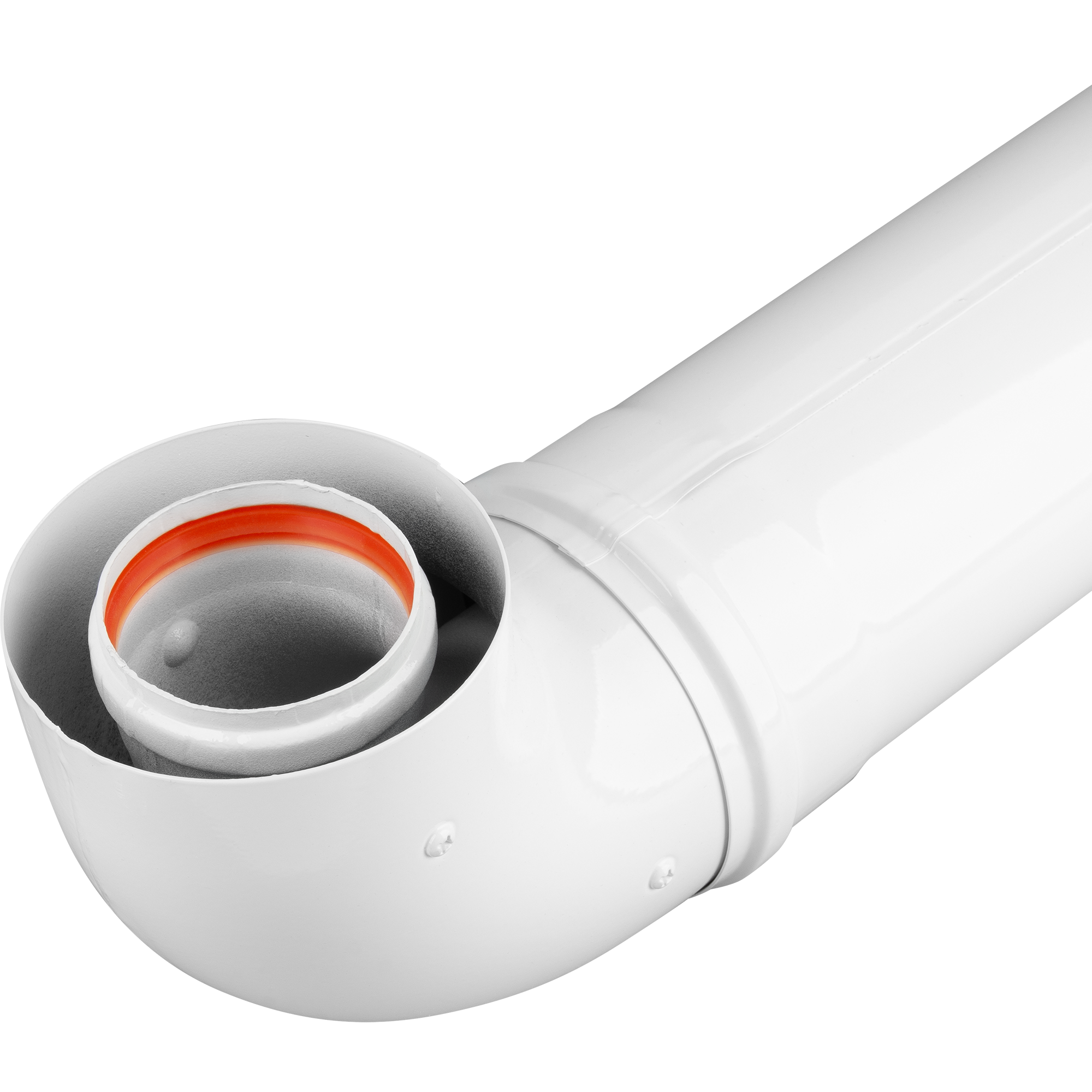 Изображение товара Комплект коаксиального дымохода Krats KTL-01-075 1.13 м