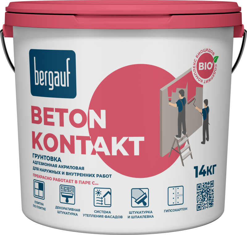 Изображение товара Бетонконтакт Bergauf Beton Kontakt 14 кг
