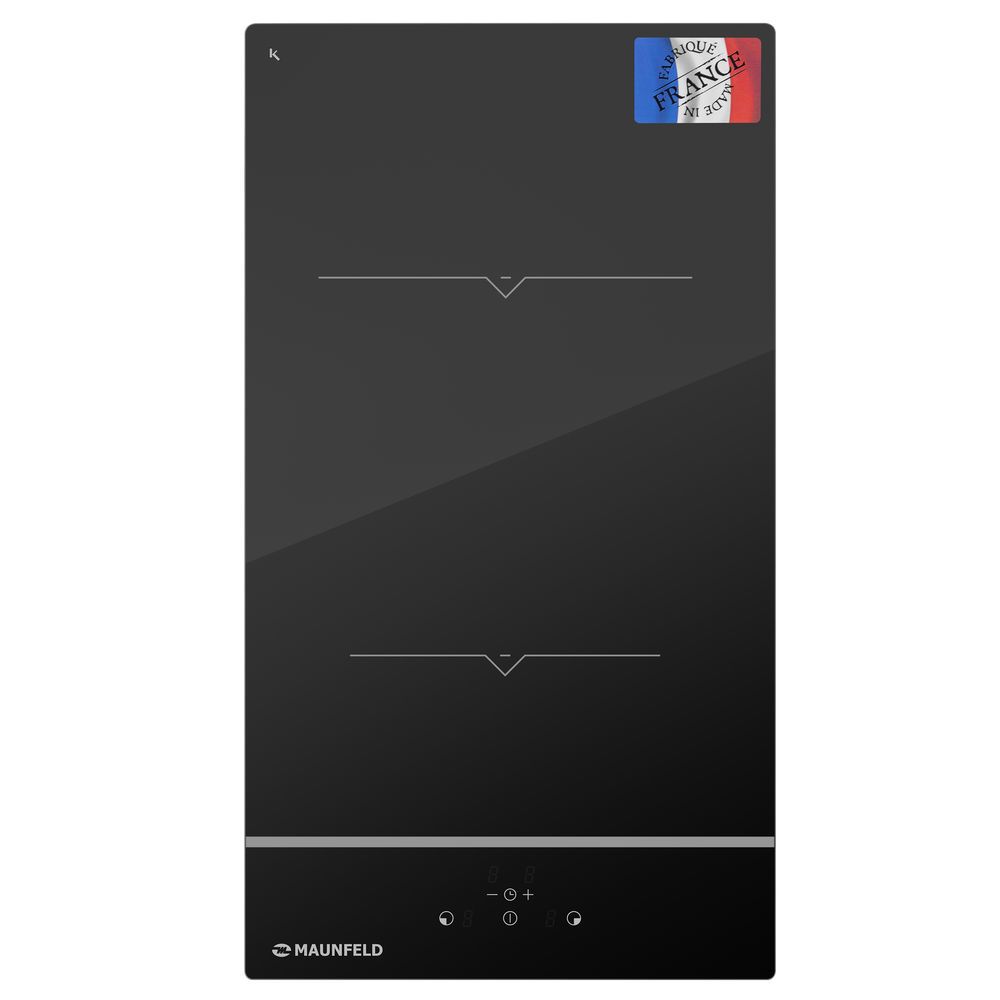 Изображение товара Индукционная варочная панель MAUNFELD MVI31.2HZ.2BT-BK 2 конфорки черная