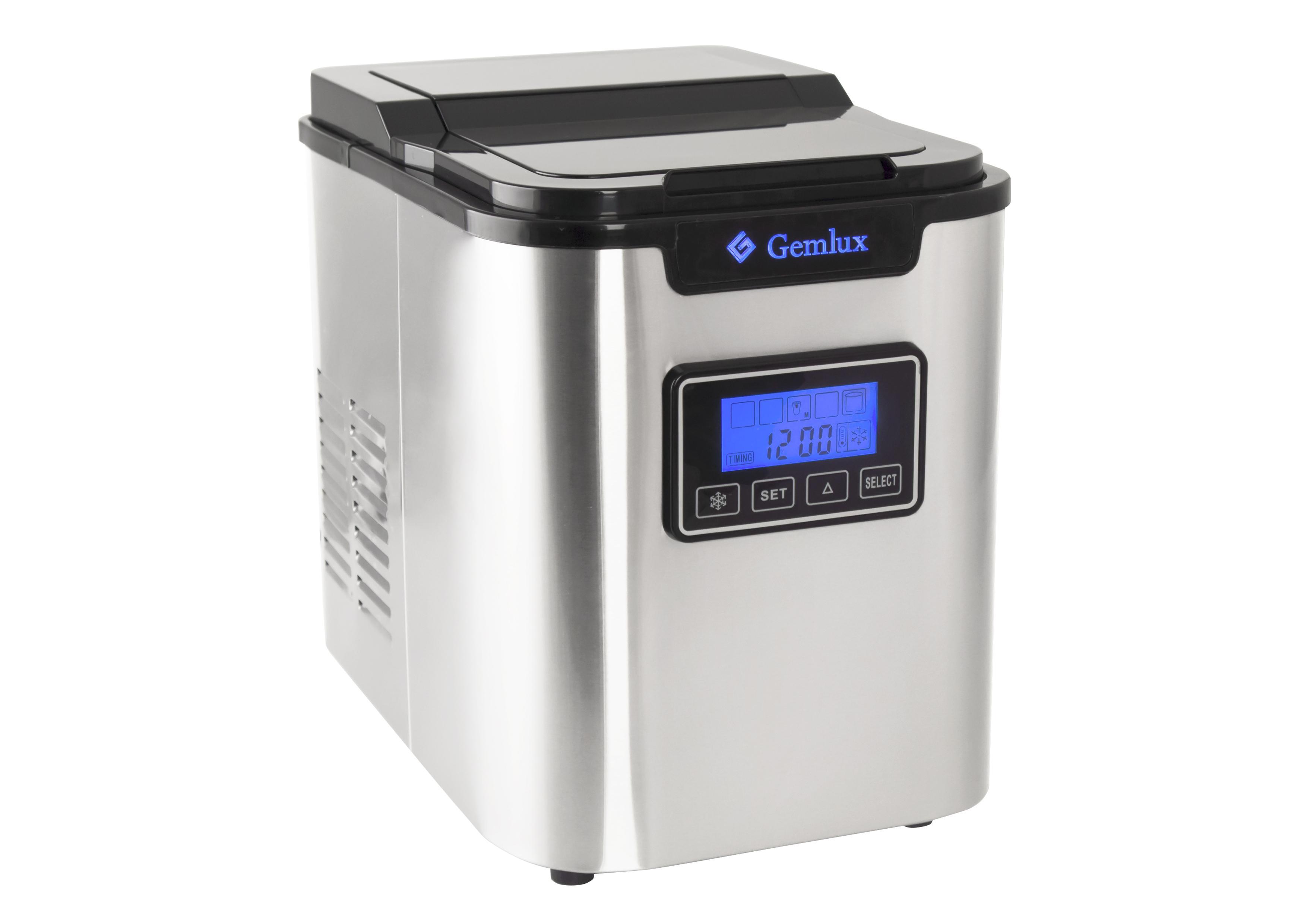 Изображение товара Льдогенератор Gemlux GL-IM88 25x33 см цвет серебристый Изображение товара Льдогенератор Gemlux GL-IM88 25x33 см цвет серебристый