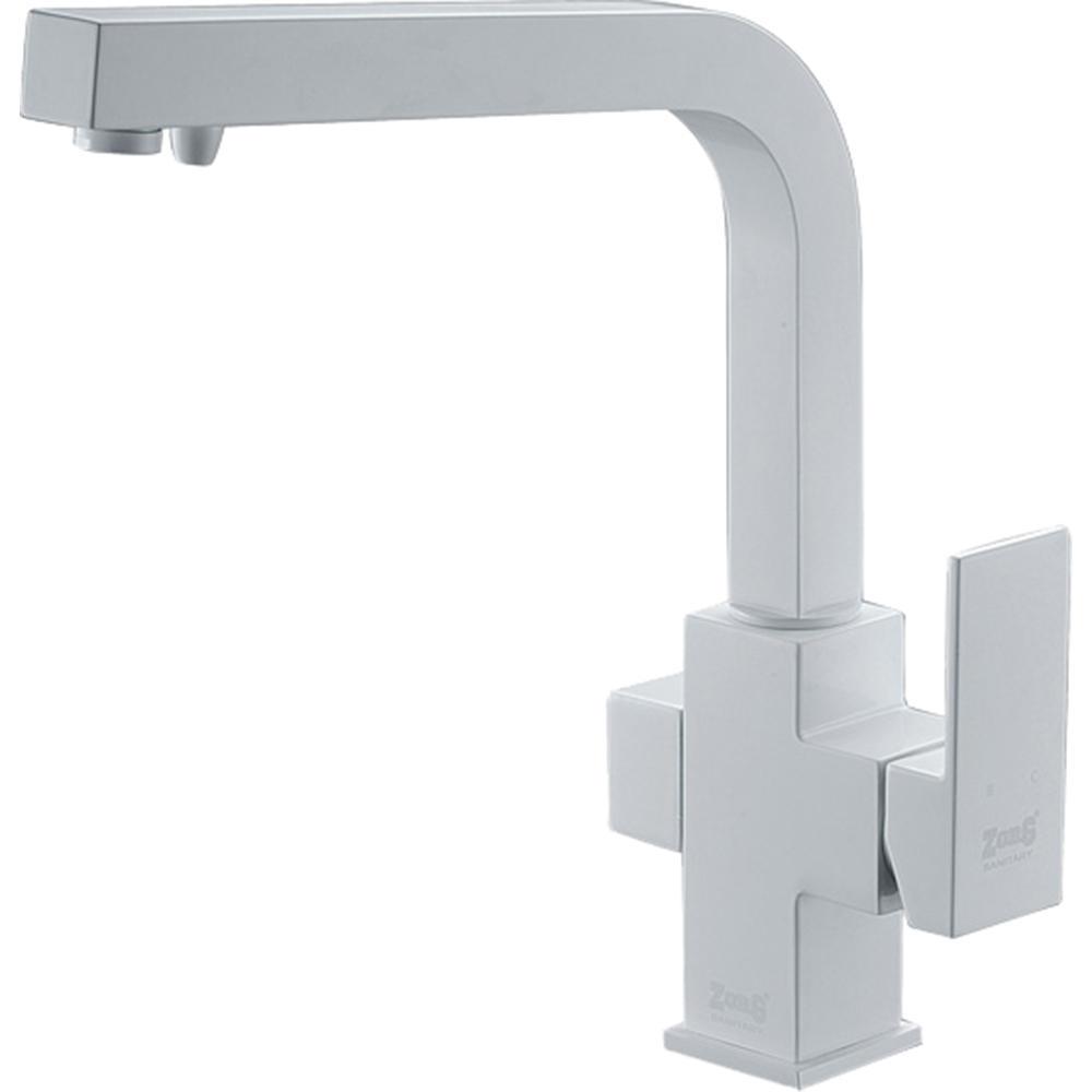 Изображение товара Смеситель для кухни Zorg Sanitary ZR 311 YF-WHITE