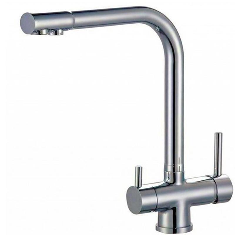 Изображение товара Смеситель для кухни Zorg Sanitary ZR 348 YF NICKEL