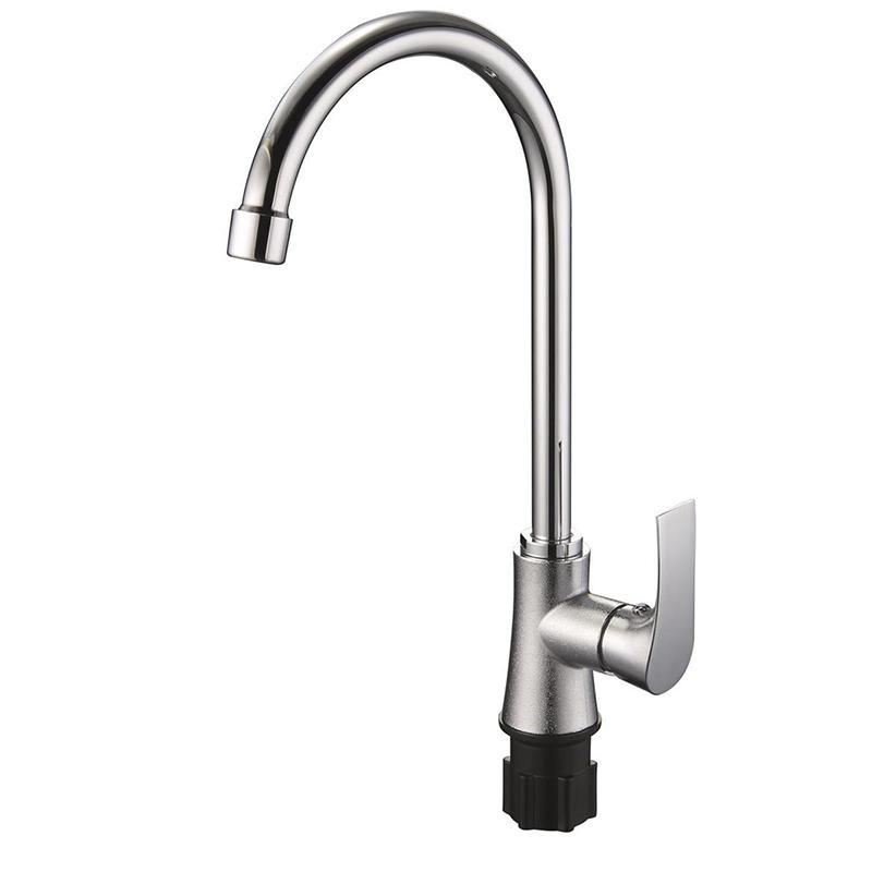 Изображение товара Однорычажный смеситель для кухни Solone FAB4-A020 хром 25 см