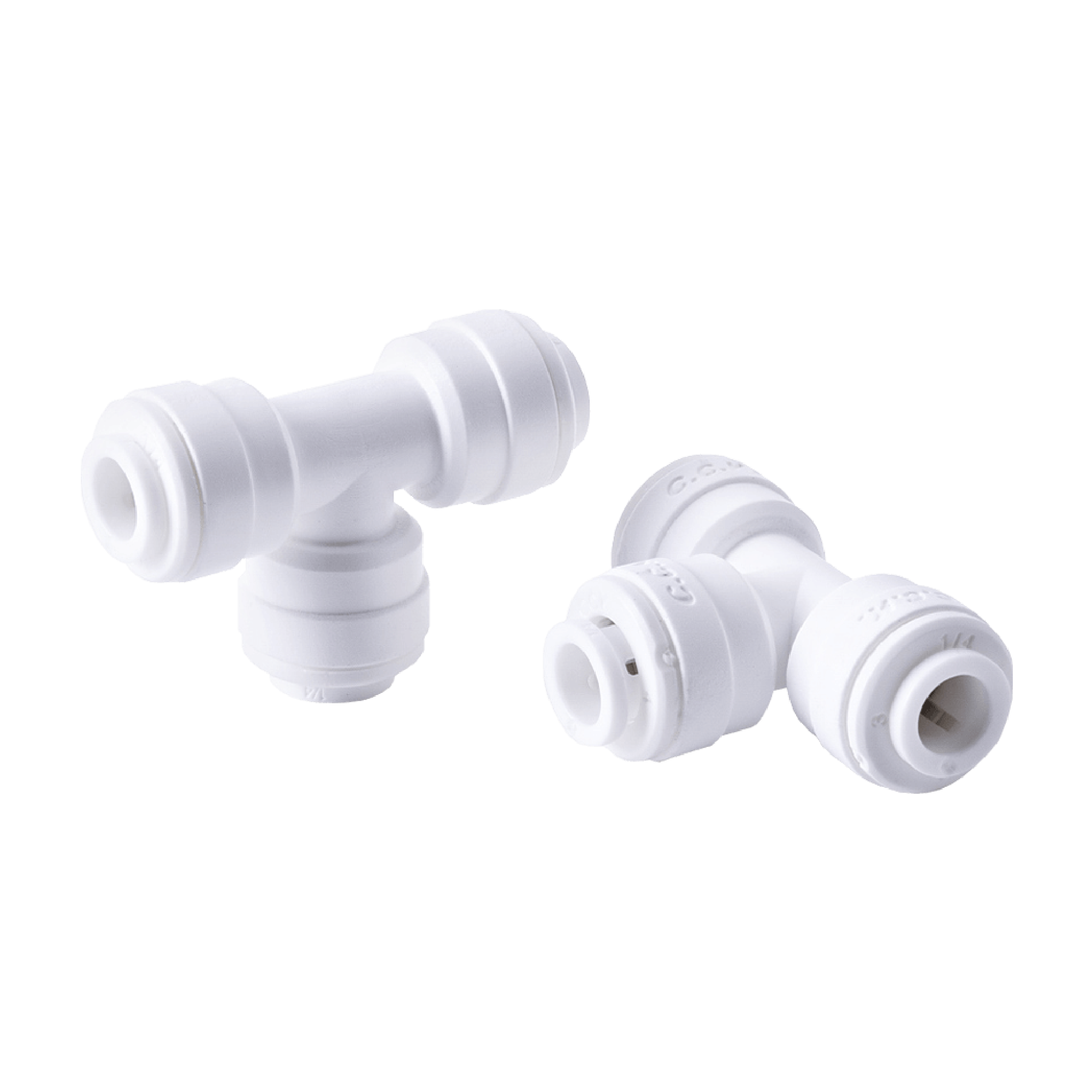 Фитинг тройник QF 1/4" пластик - 1