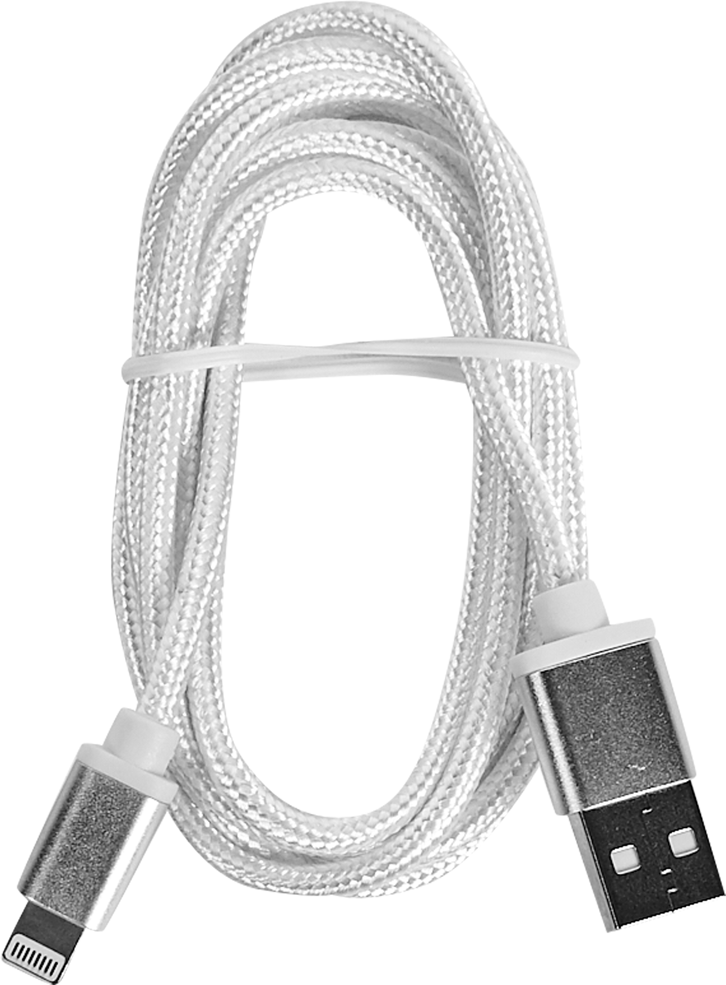 Кабель Oxion USB-Lightning 1.3 м 2 A цвет белый - 1