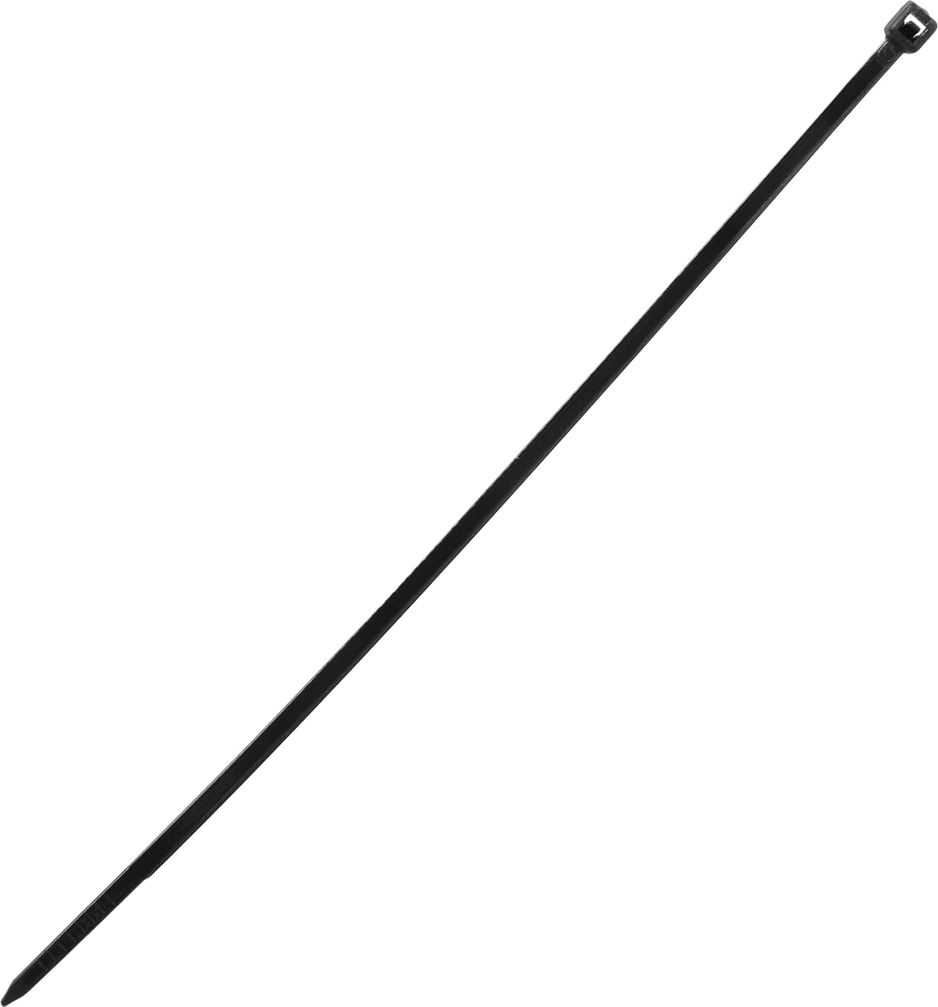 Изображение товара Комплект кабельных стяжек Защита Про WT-25150-B 2.5x150 мм 100 шт черный