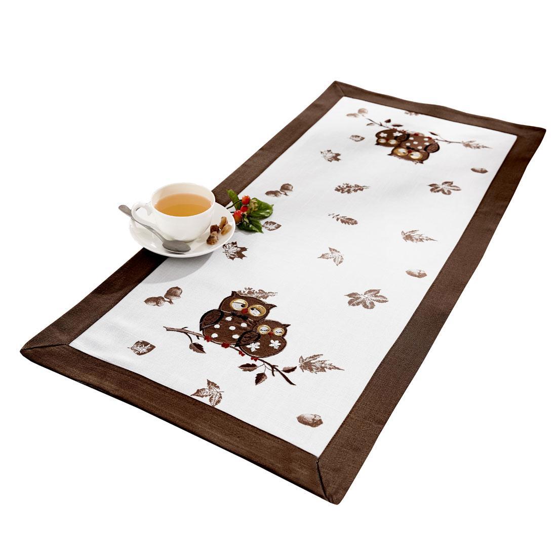Дорожка на стол Frak Сова 07801, 85x85 см ️ купить по цене 2344 ₽/шт. в ...
