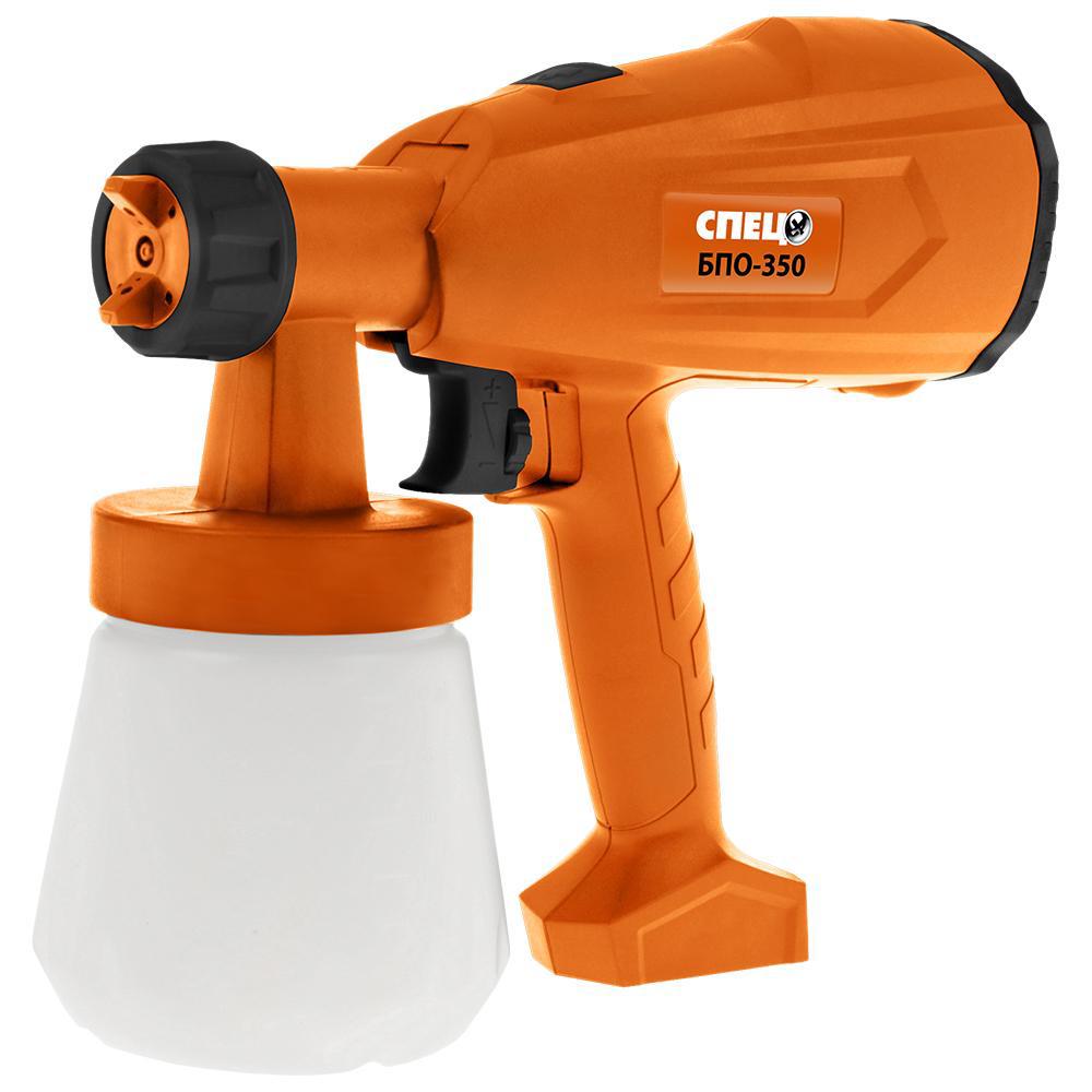Изображение товара Краскопульт сетевой Спец БПО-350, 380 Вт, 0.8 л/мин