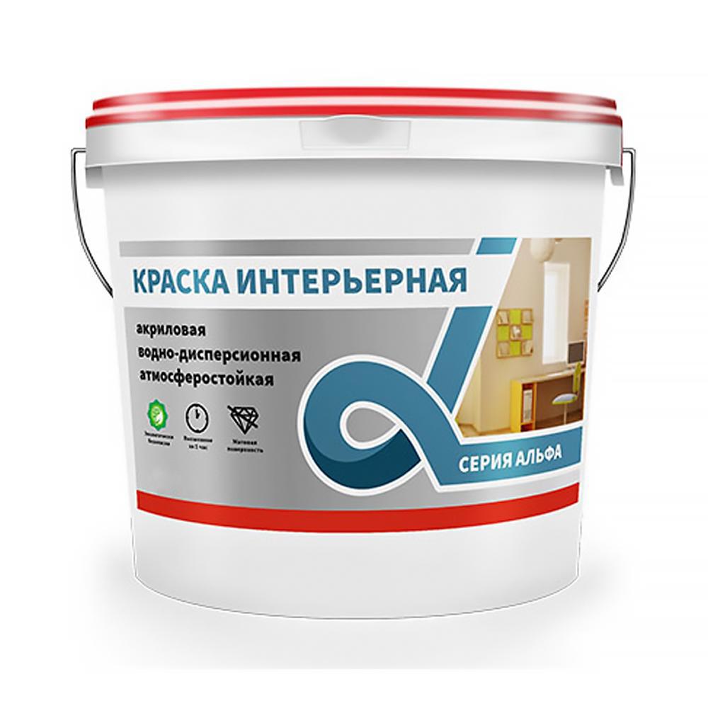 Изображение товара Краска интерьерная Альфа Alfavit 42761 супербелая 6.5 кг