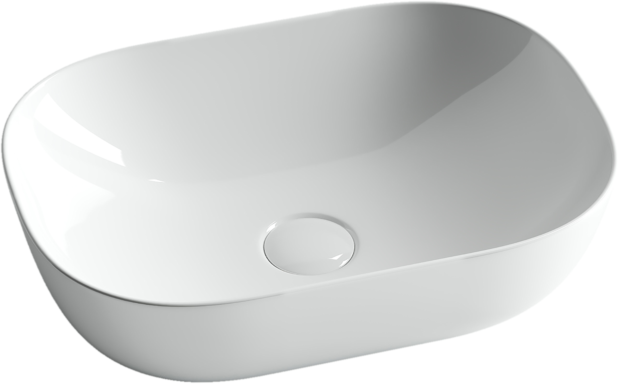 Изображение товара Раковина накладная Ceramicanova element CN6009 45.5см цвет белый