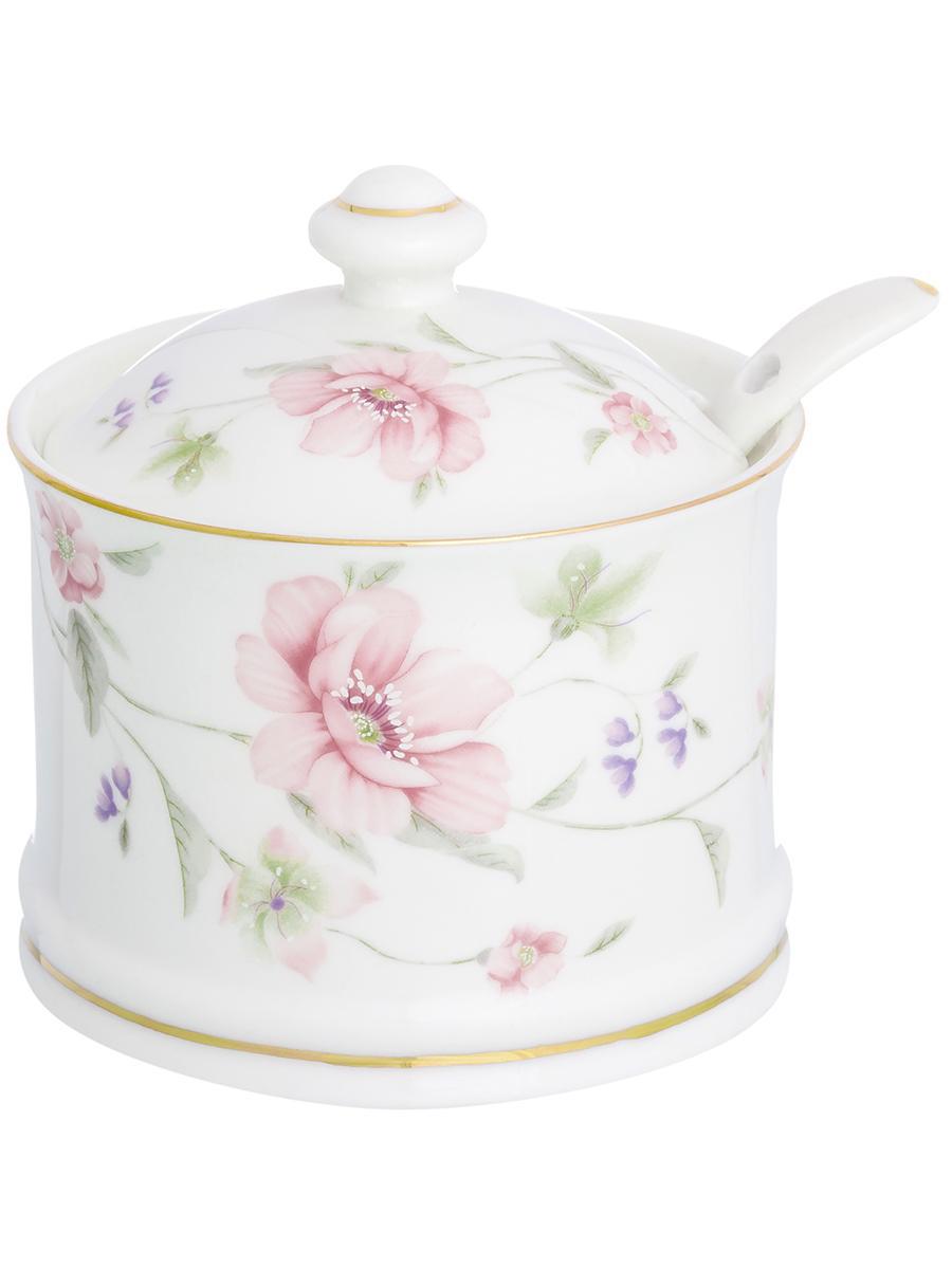 Изображение товара Сахарница 320 мл Диана из фарфора с золотым украшением ELAN GALLERY