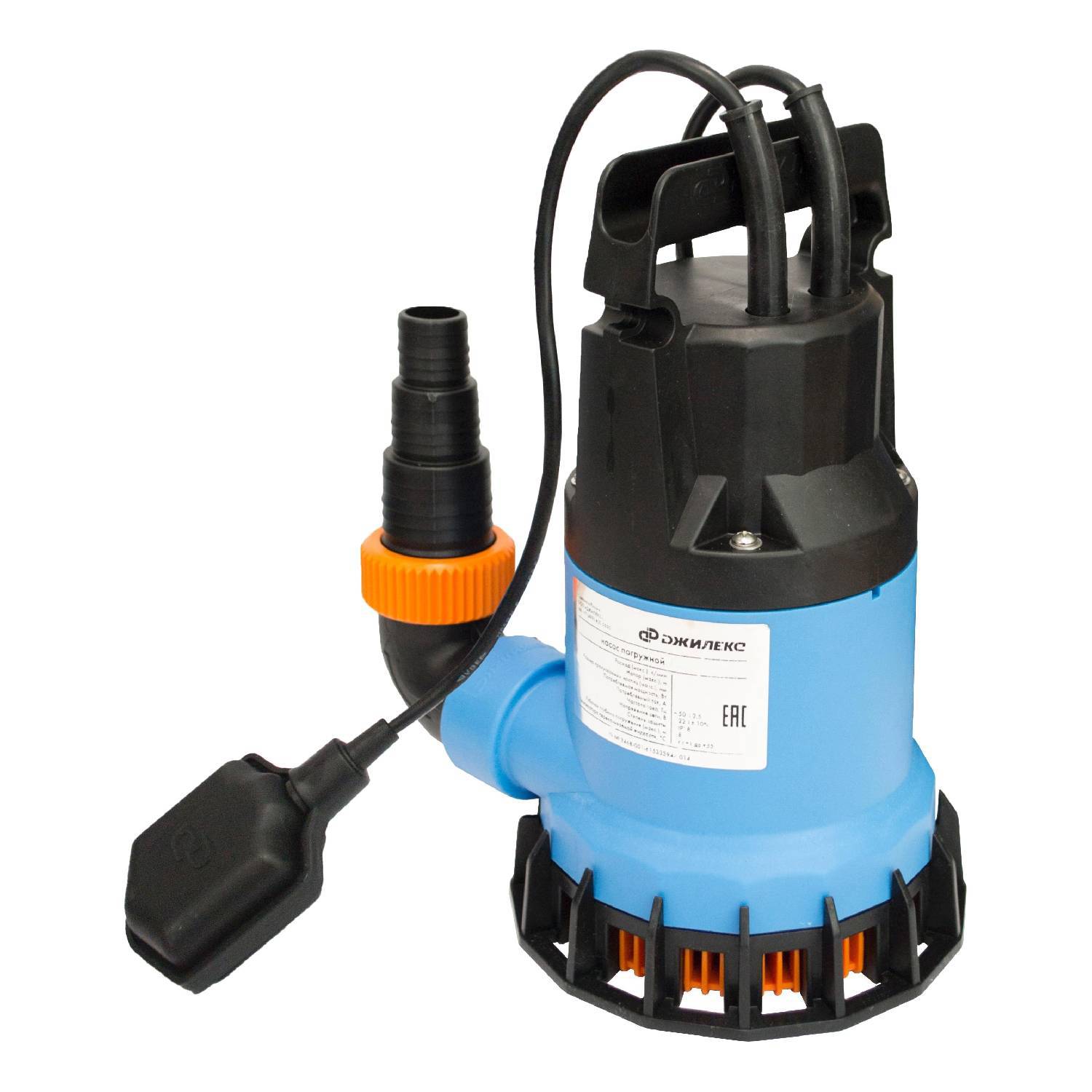 Изображение товара Насос погружной дренажный для чистой воды Джилекс Дренажник 220/12, 13200 л/ч
