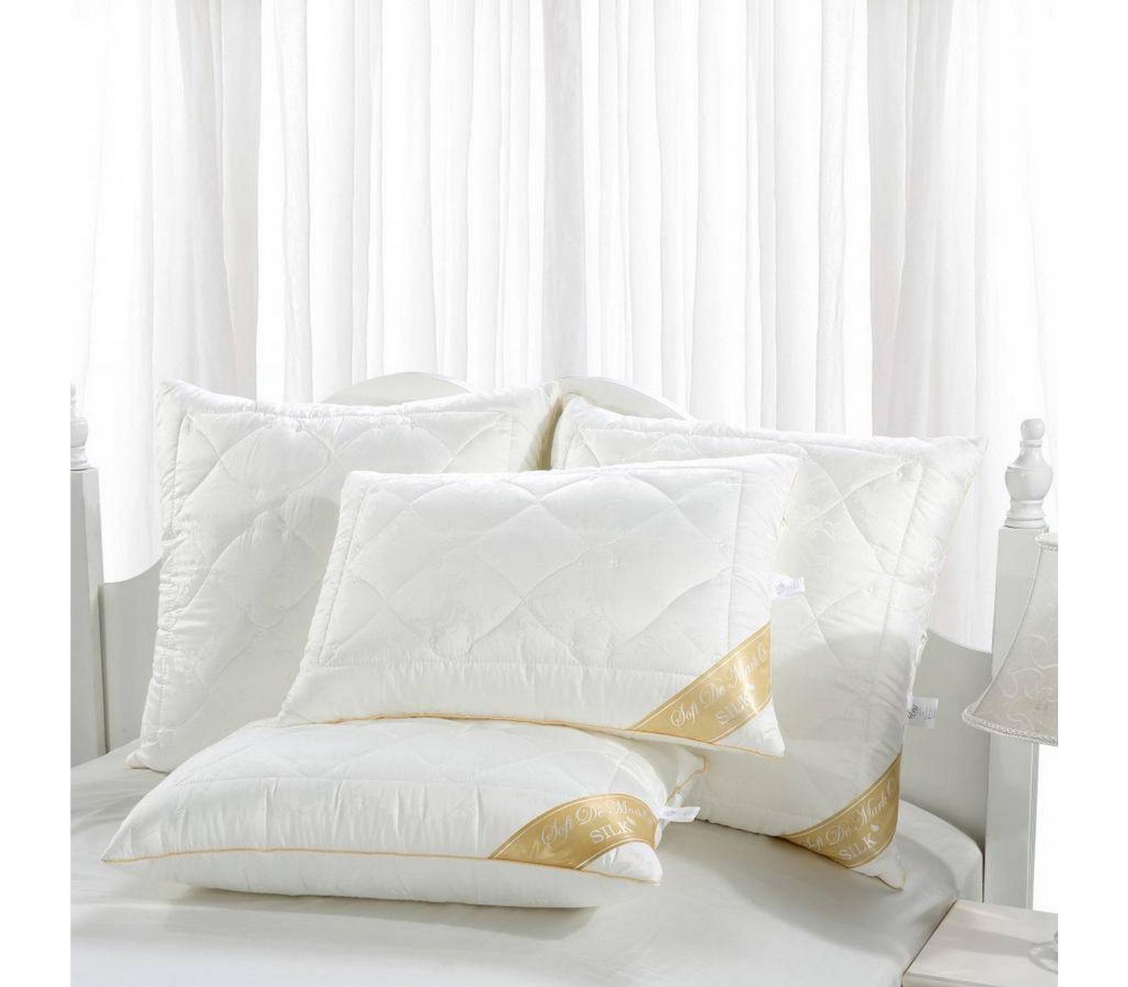 Изображение товара Подушка Sofi de marko S-П-70x70 шелк натуральный размер 70x70 см комфорт