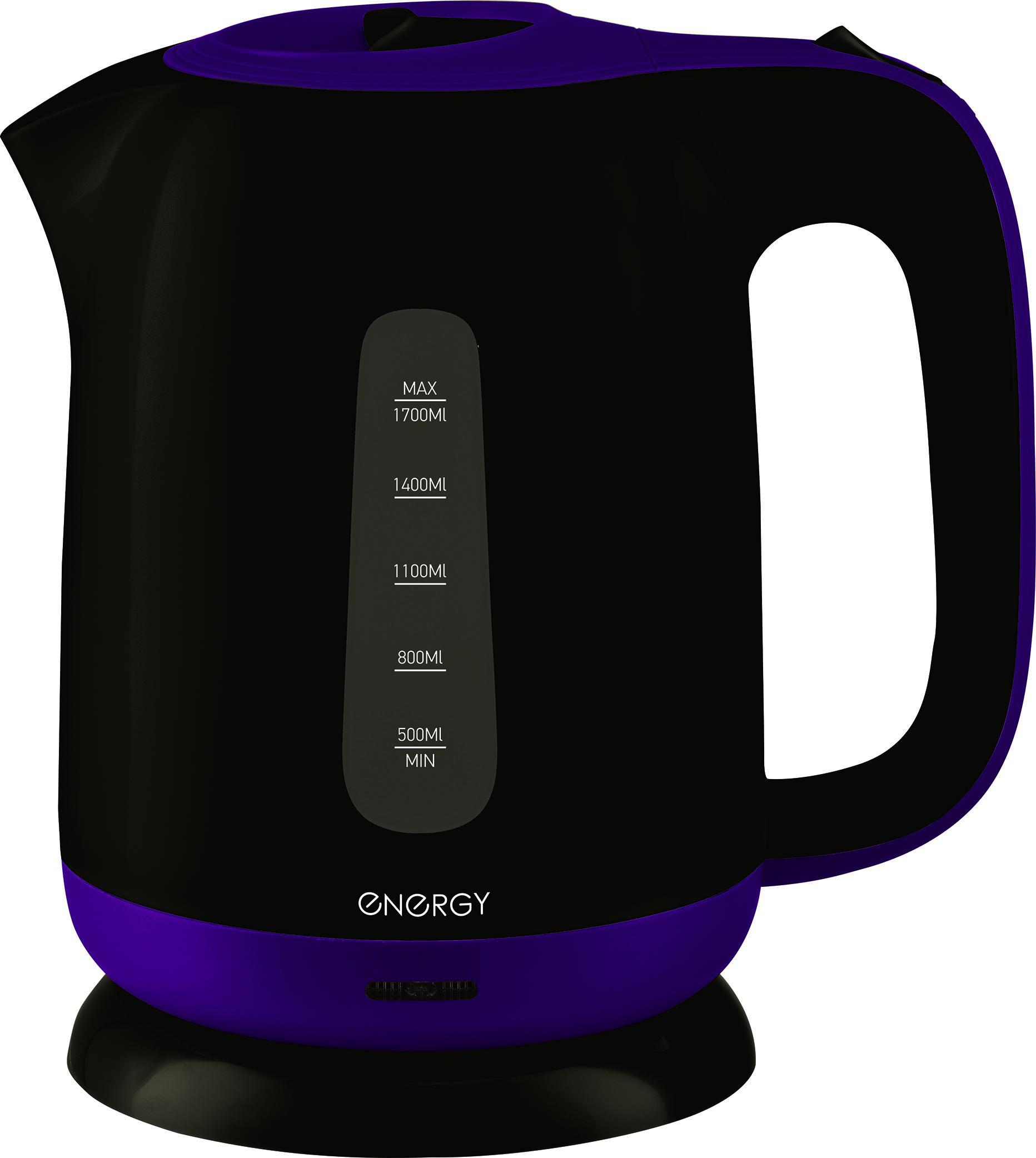Изображение товара Электрический чайник ENERGY E-274 1.7 л черный быстрый нагрев с фильтром