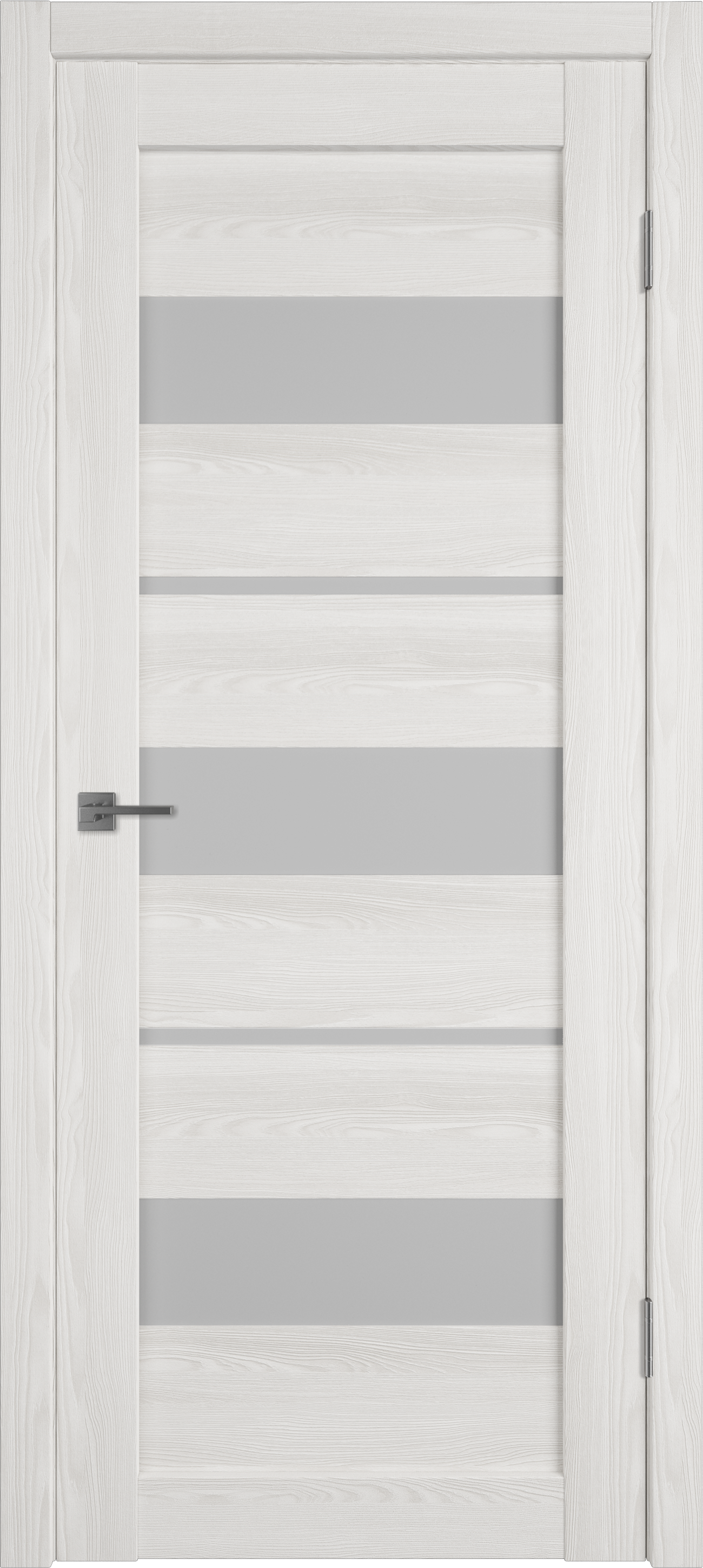 Изображение товара Дверь межкомнатная Альфа 23 остекленная ПВХ ламинация цвет дуб беленый 80x200 см