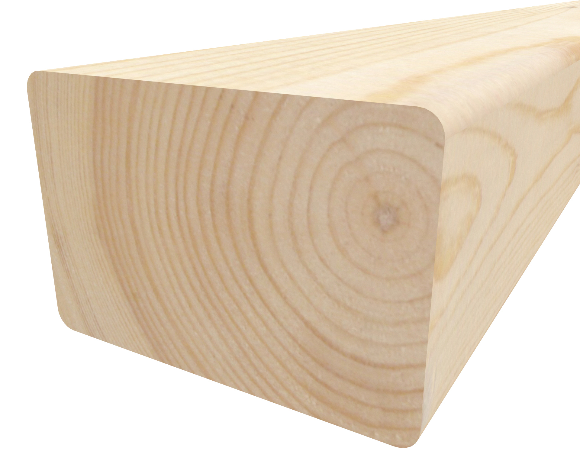 Изображение товара Декоративный брусок сращенный 40x60x2400 мм хвоя сорт Экстра прямой