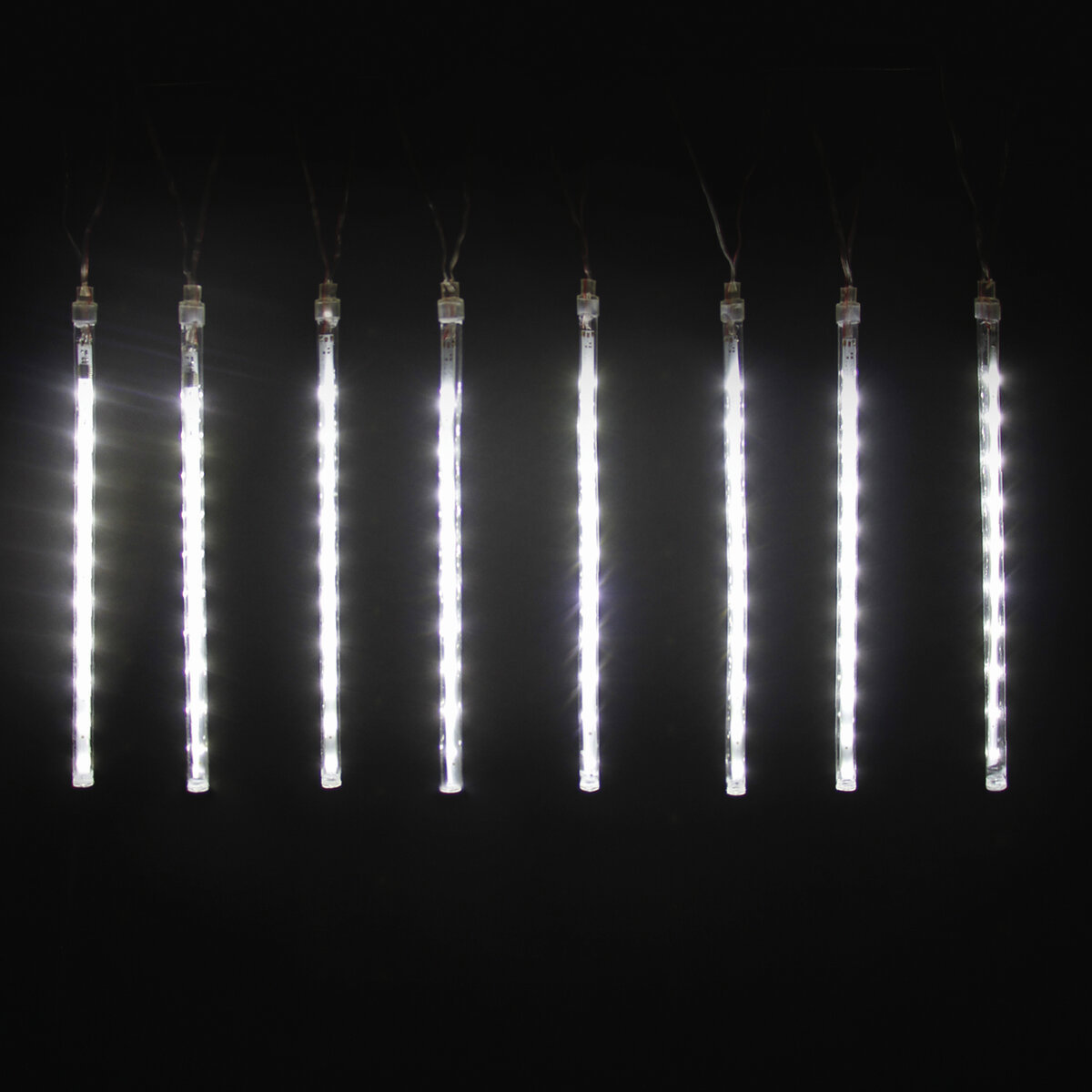 Изображение товара Электрогирлянда универсальная Золотая сказка 591340 сосульки 2.1x2.1 м 160 ламп холодный белый (голубой) 8 режимов работы