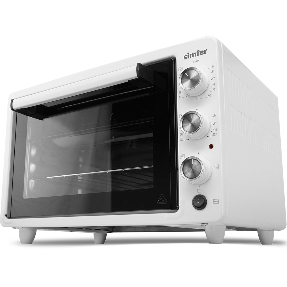 Изображение товара Электропечь Simfer M3404 34л 1300Вт белая для выпечки и приготовления блюд
