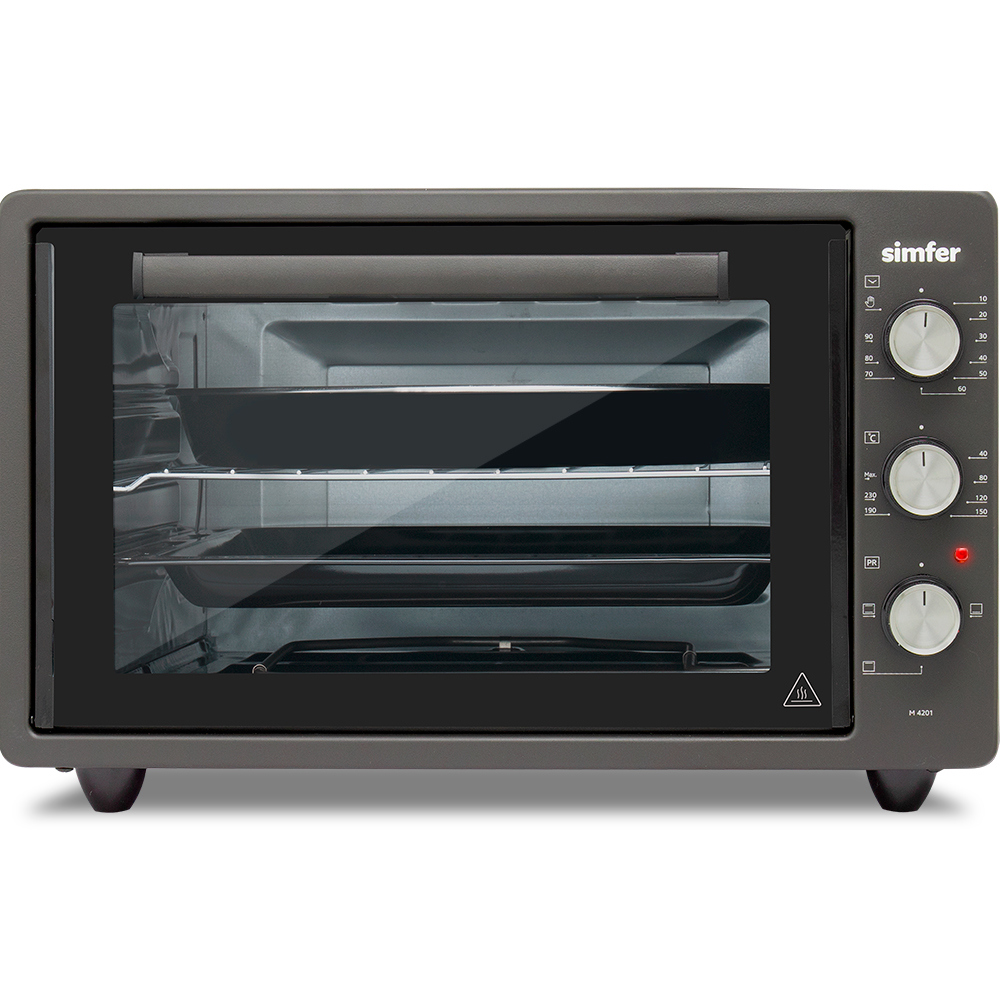 Изображение товара Электропечь Simfer M4201 42л 1400Вт черная компактная мини печь
