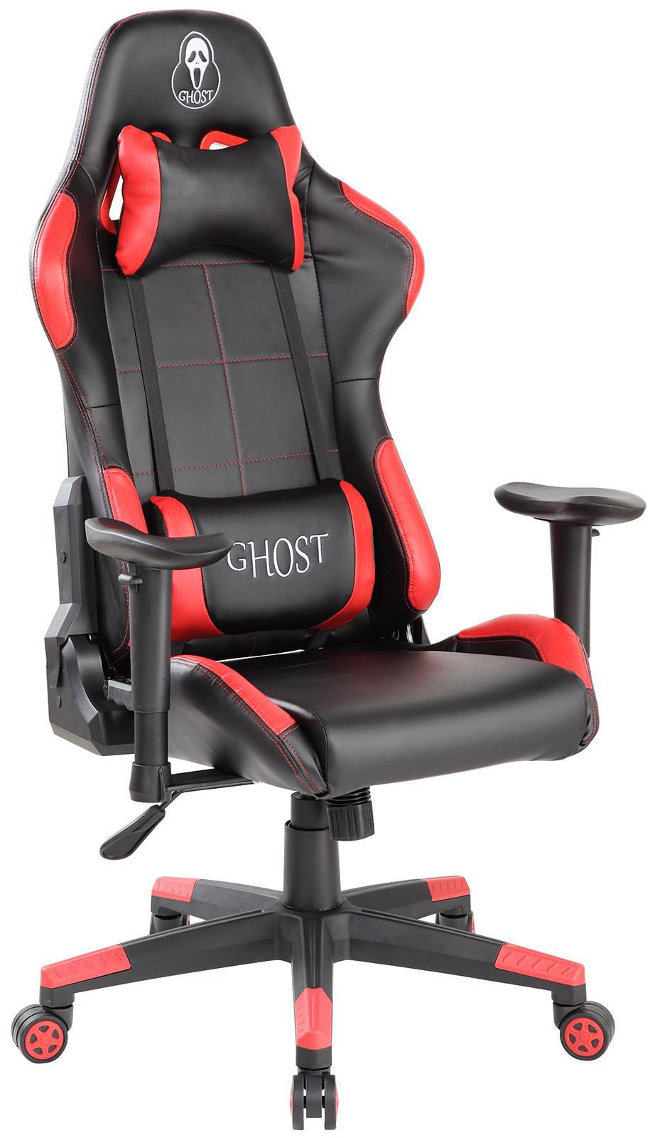 Изображение товара Игровое кресло GX-03-02 черно-красное с подушкой поддержки