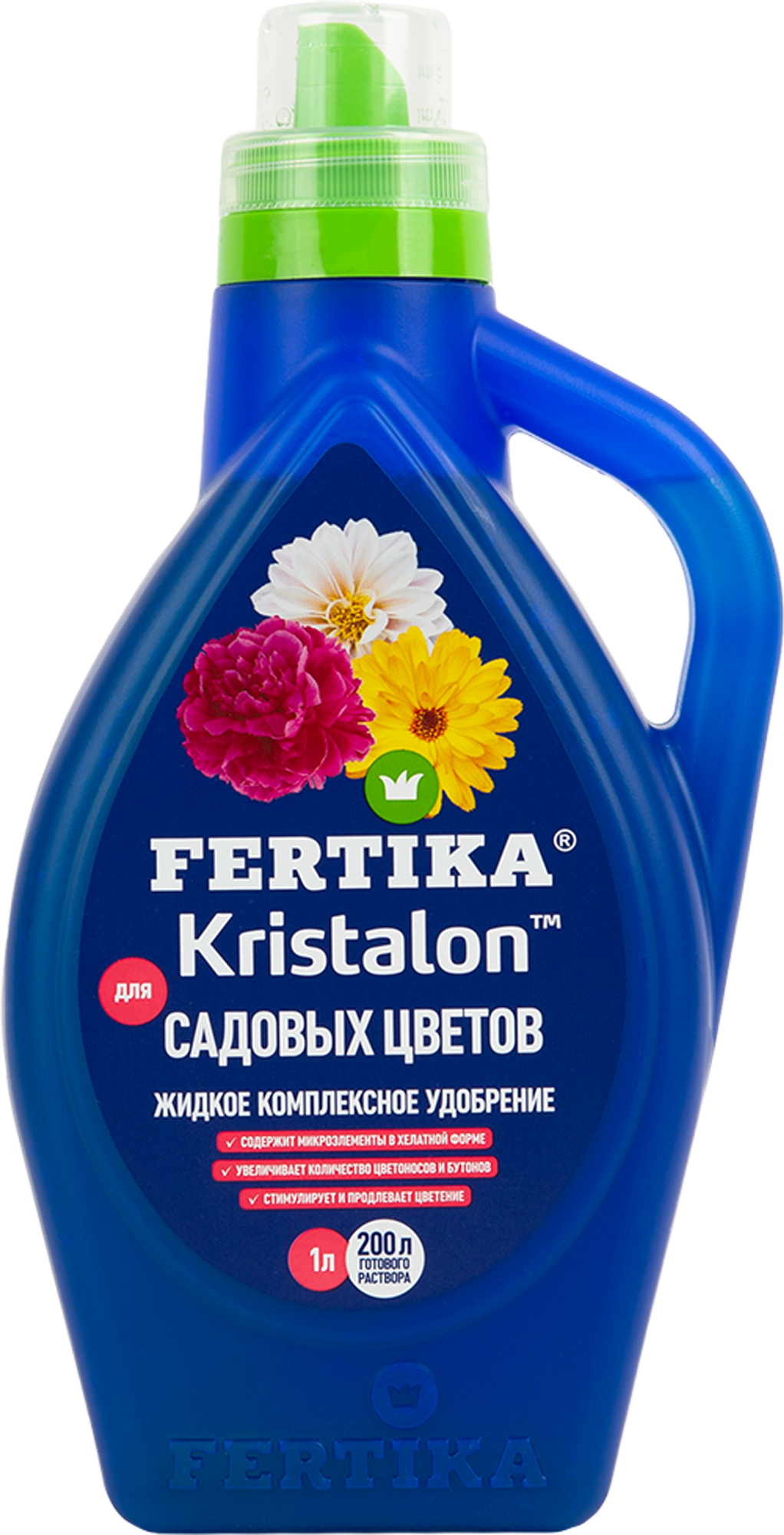 Изображение товара Удобрение Fertika Кристалон для садовых цветов 1 л