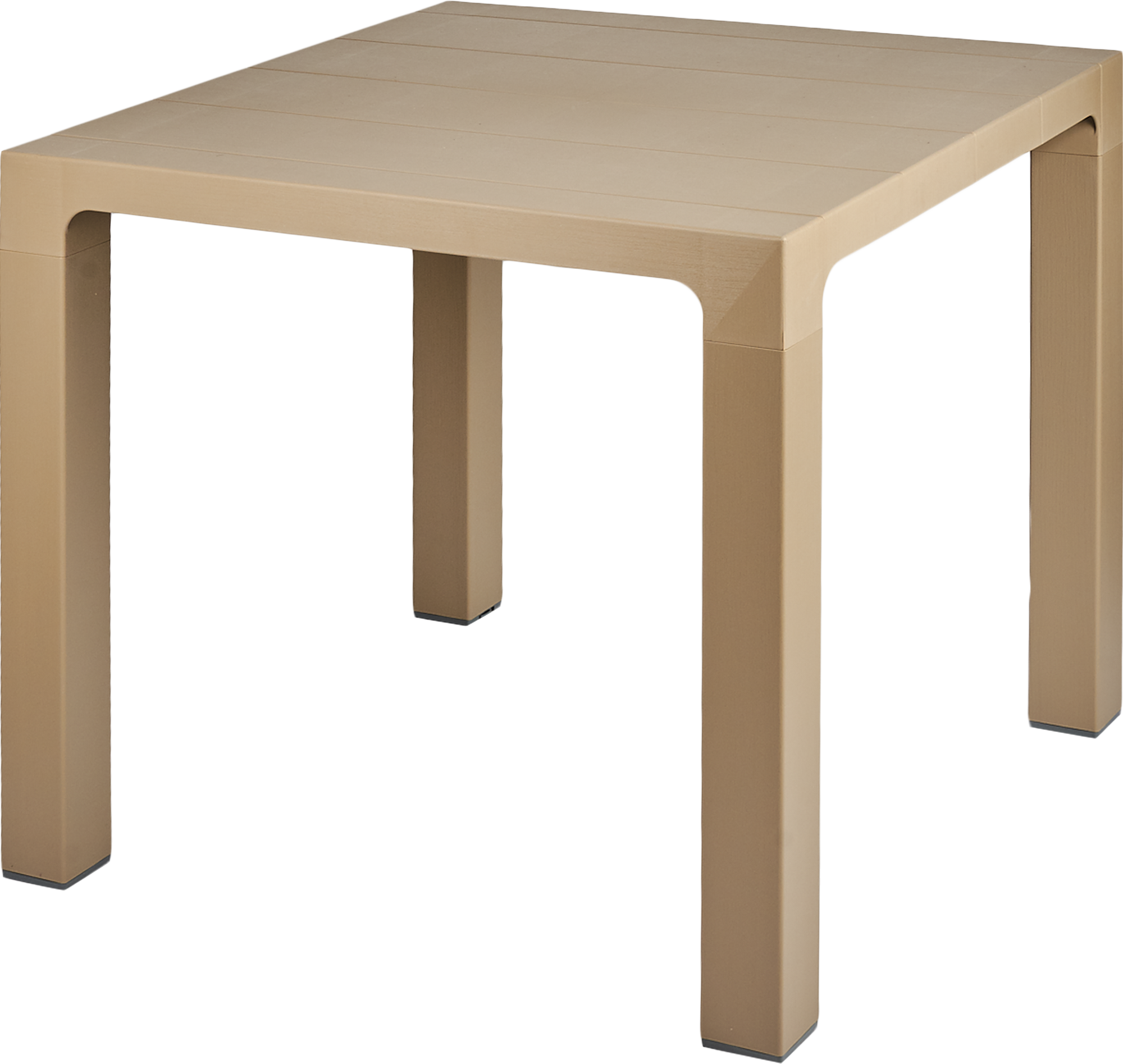 Изображение товара Стол садовый квадратный Орфей СПО-80 М складной 80x72x80 см пластик мокко