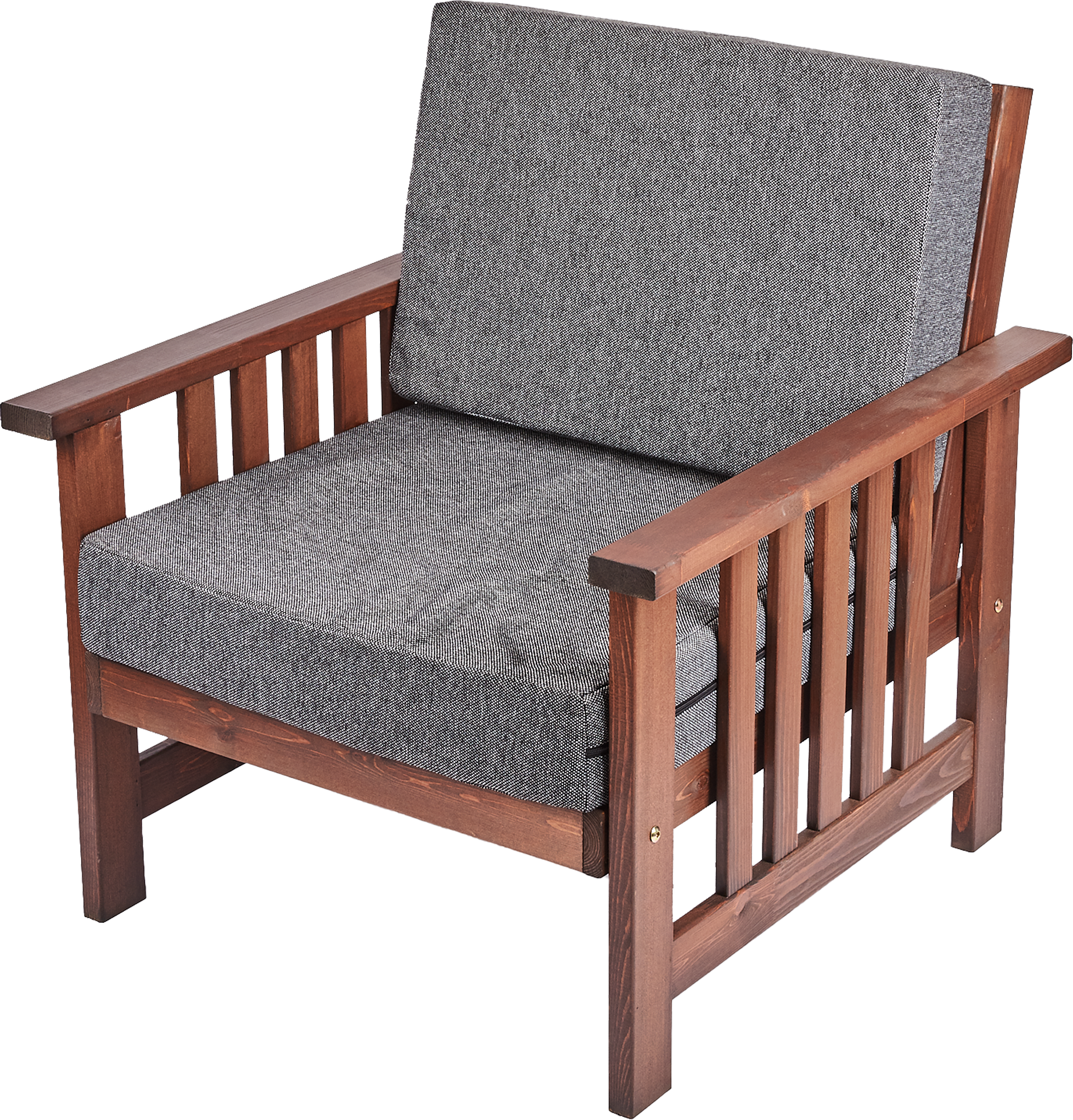 Изображение товара Кресло садовое Барон 80x80x80 см коричневое