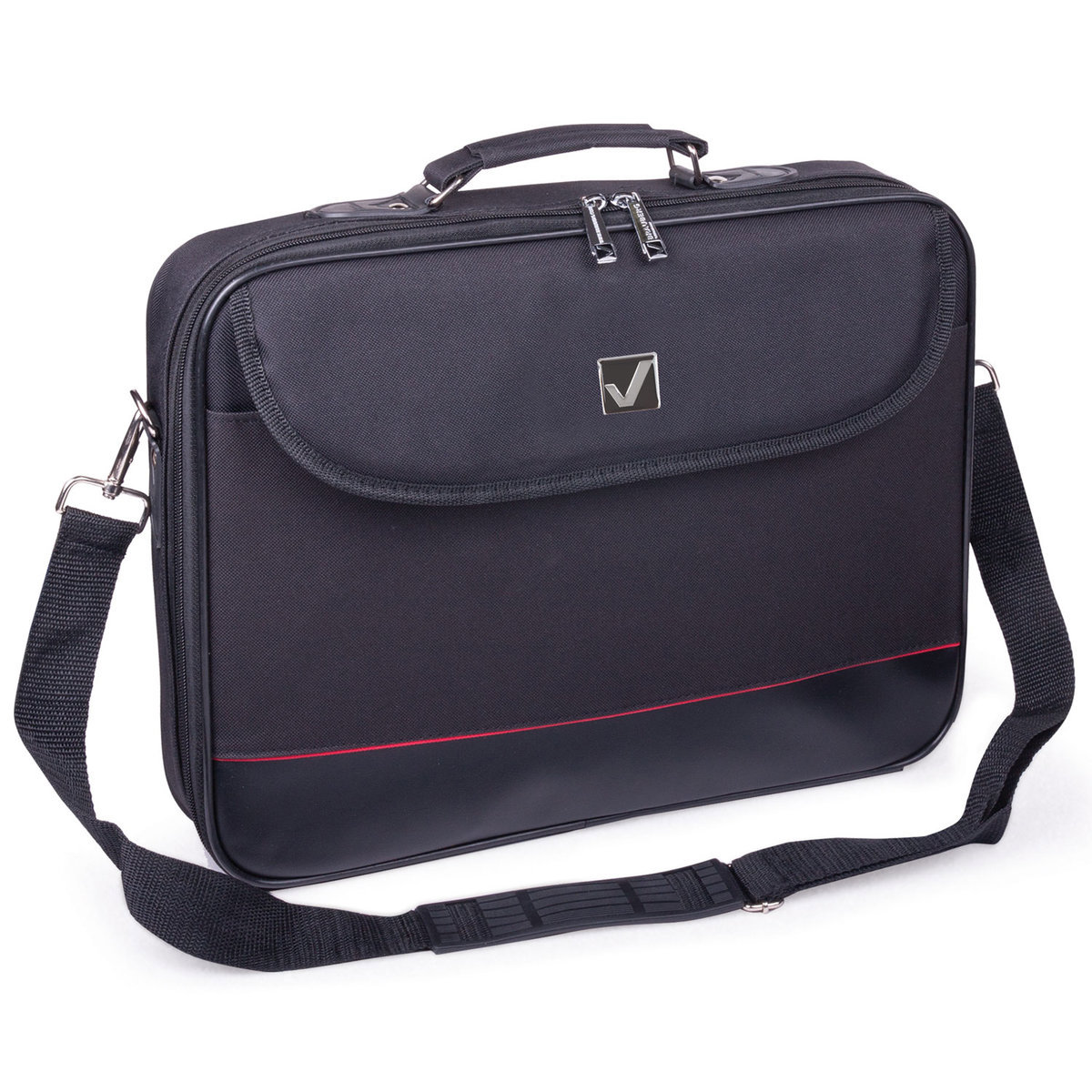 Изображение товара Сумка деловая Brauberg с отделением для ноутбука 156 Profi откидная крышка черная 40x30x7 см 240441