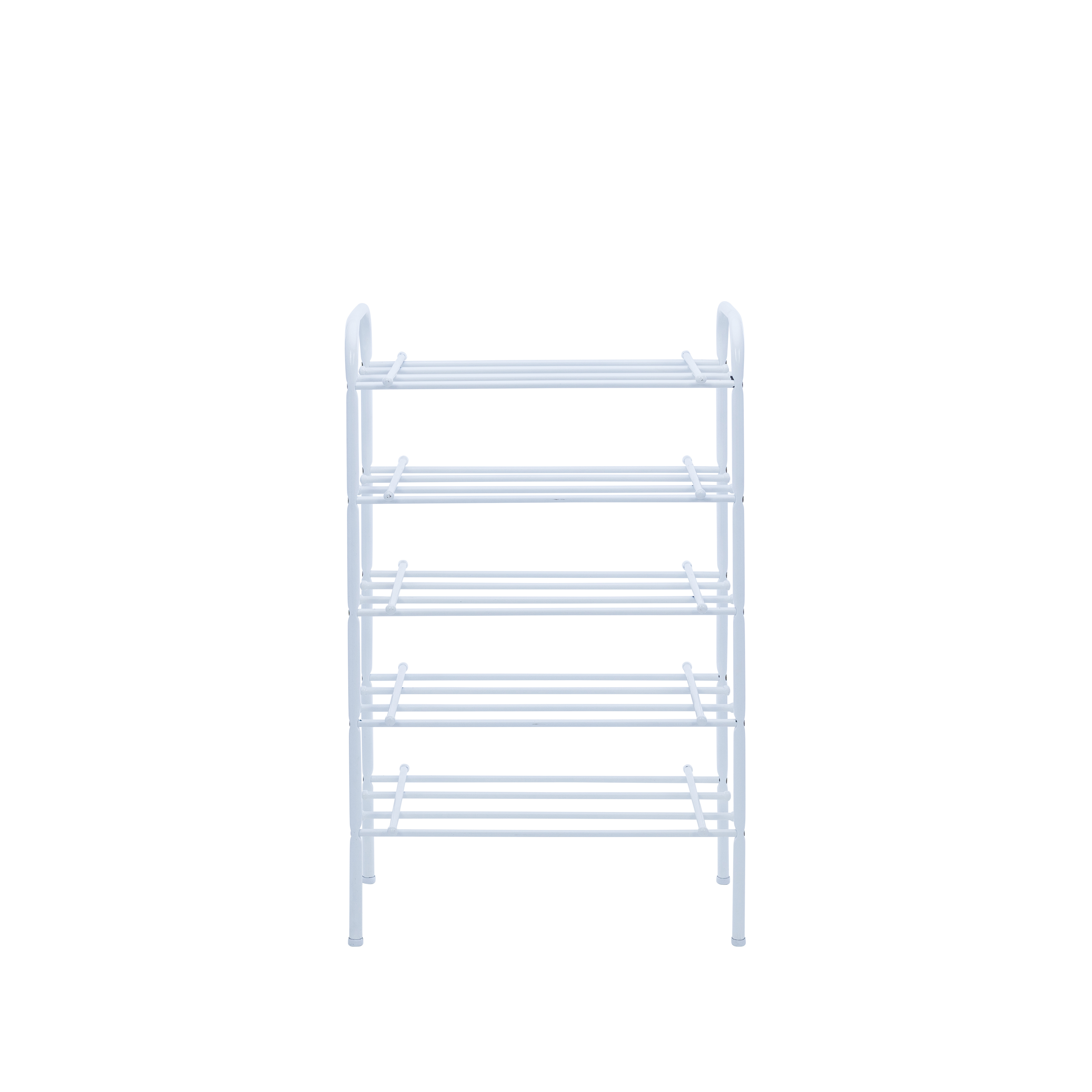 Изображение товара Шкаф для обуви Leset 7556-1676 металлический с 5 полками и нейтральным дизайном