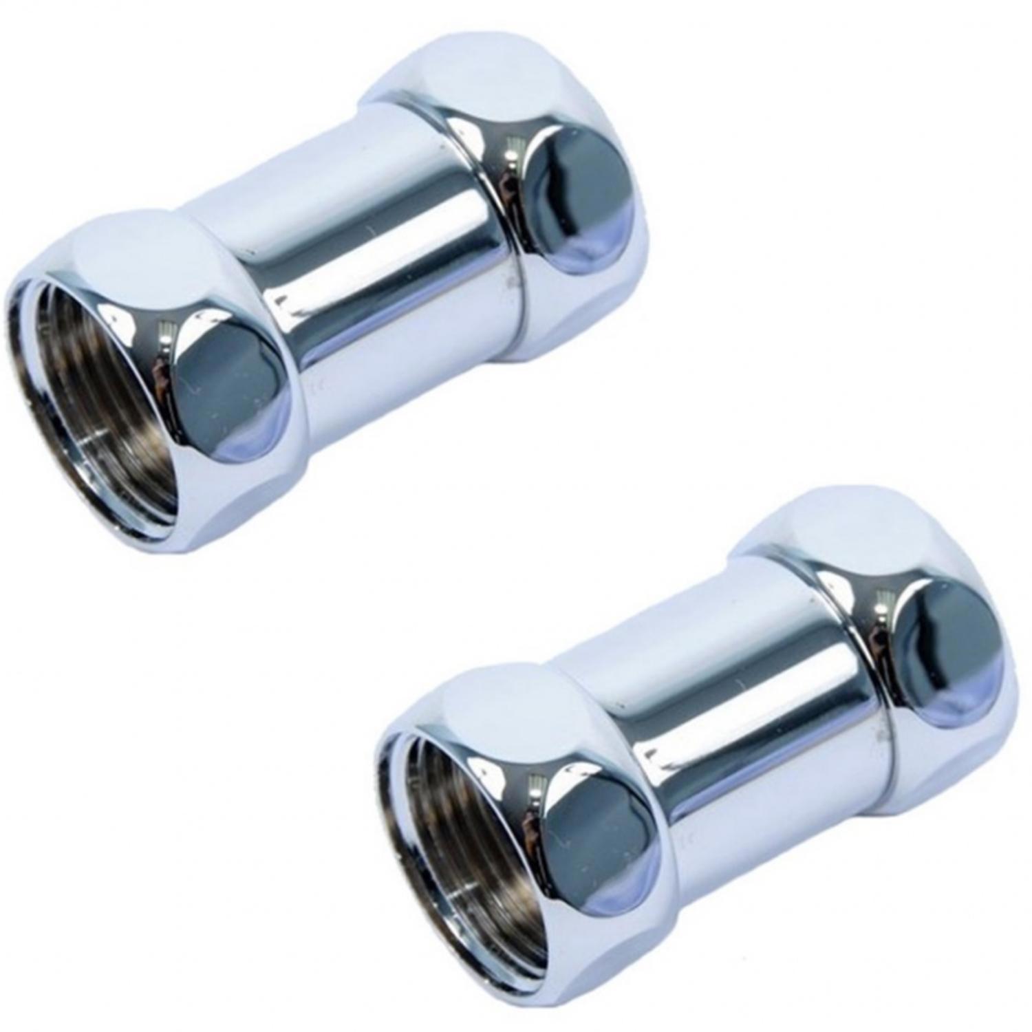 Изображение товара Соединение прямое для полотенцесушителя Luxon гайка/гайка 1x3/4 дюйма