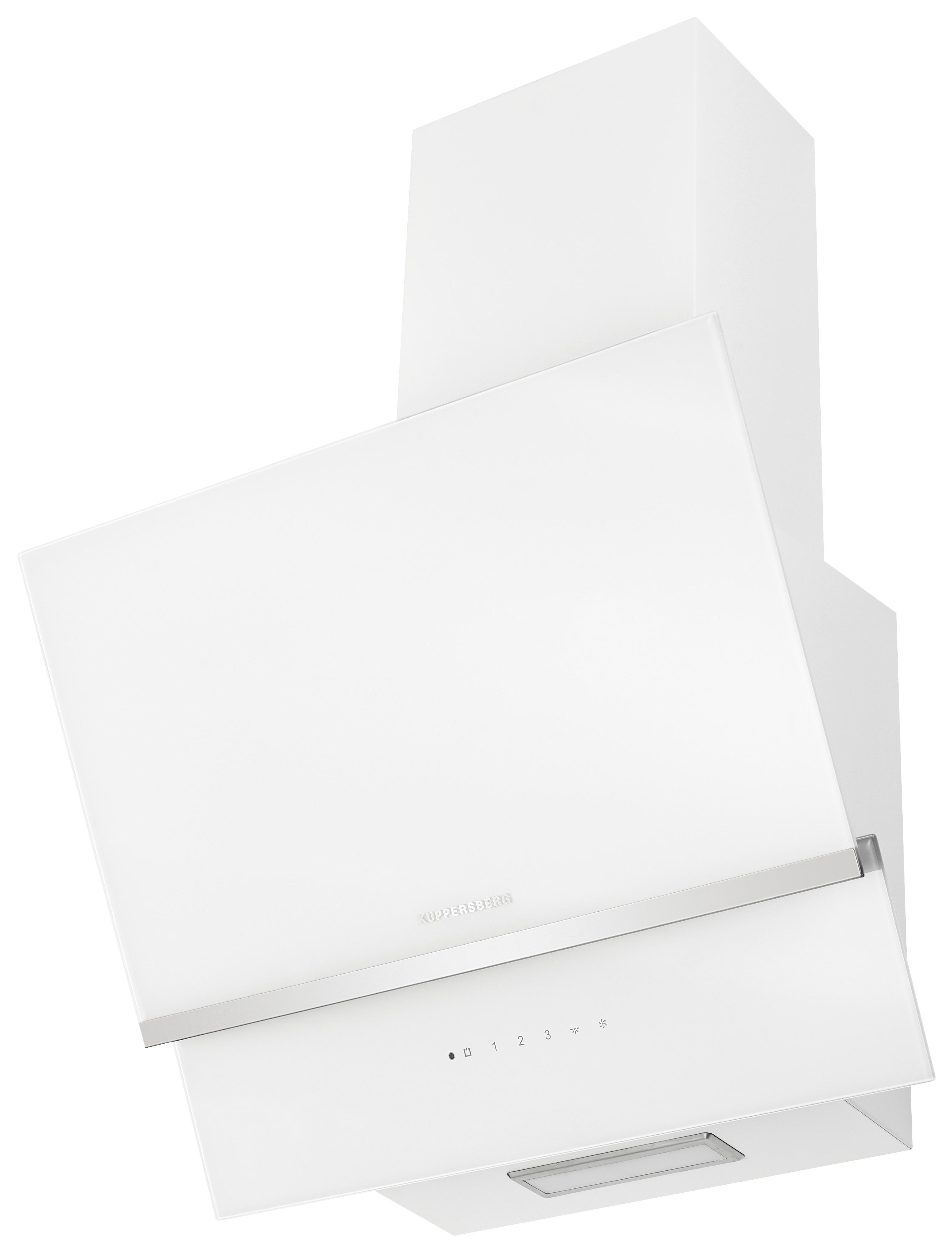 Изображение товара Встраиваемая вытяжка Kuppersberg F 600 W белый сенсор 600 м³/ч