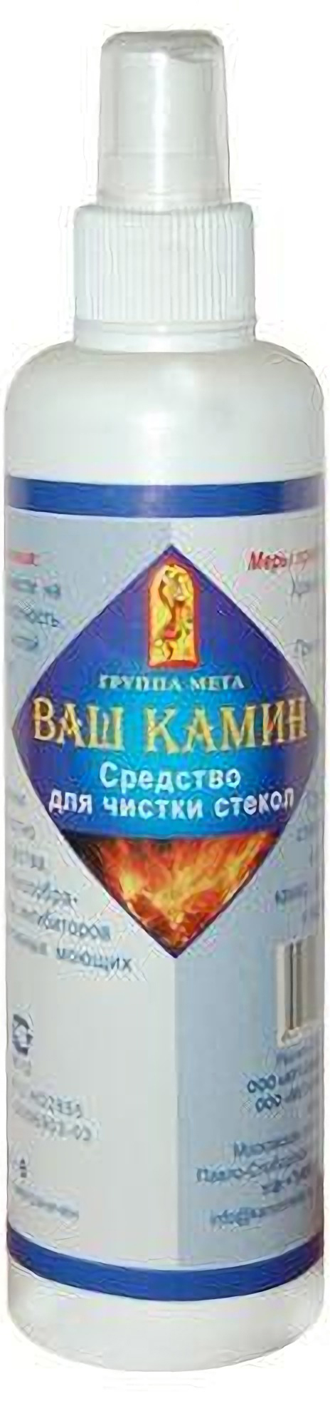 Изображение товара Средство для очистки стекол Ваш камин 250 мл для каминов и духовок
