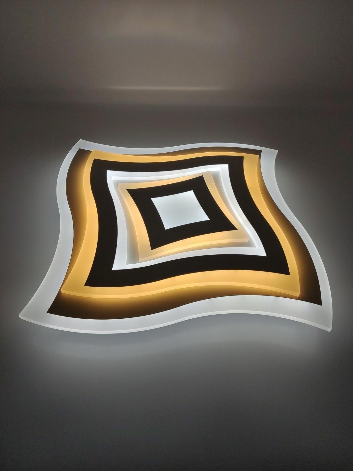 Изображение товара Потолочный светильник liteco LC-Quarto с пультом управление 15-20 м² белый