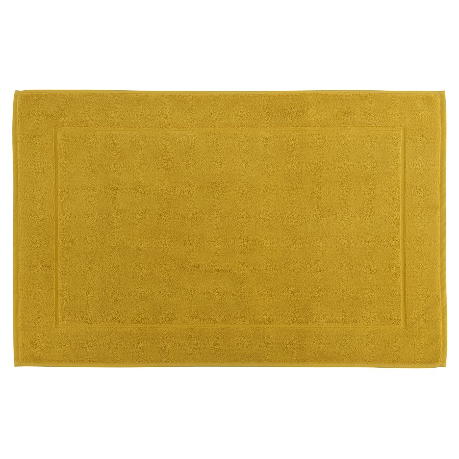 Изображение товара Коврик для ванной Tkano Essential 50x80 см горчичный антискользящий хлопок