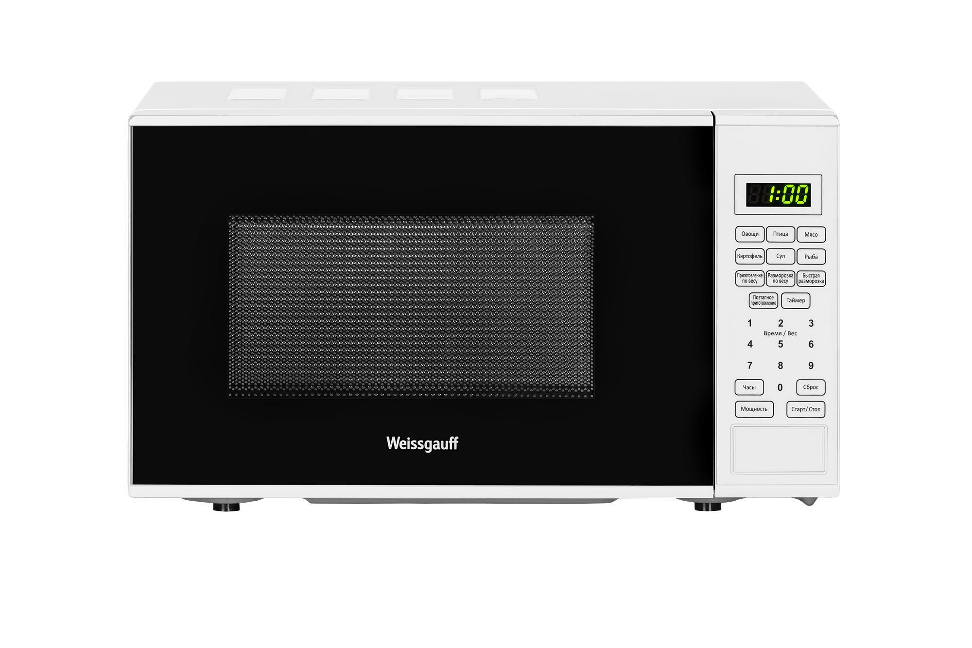 Изображение товара Микроволновая печь Weissgauff WMO-202, цвет белый
