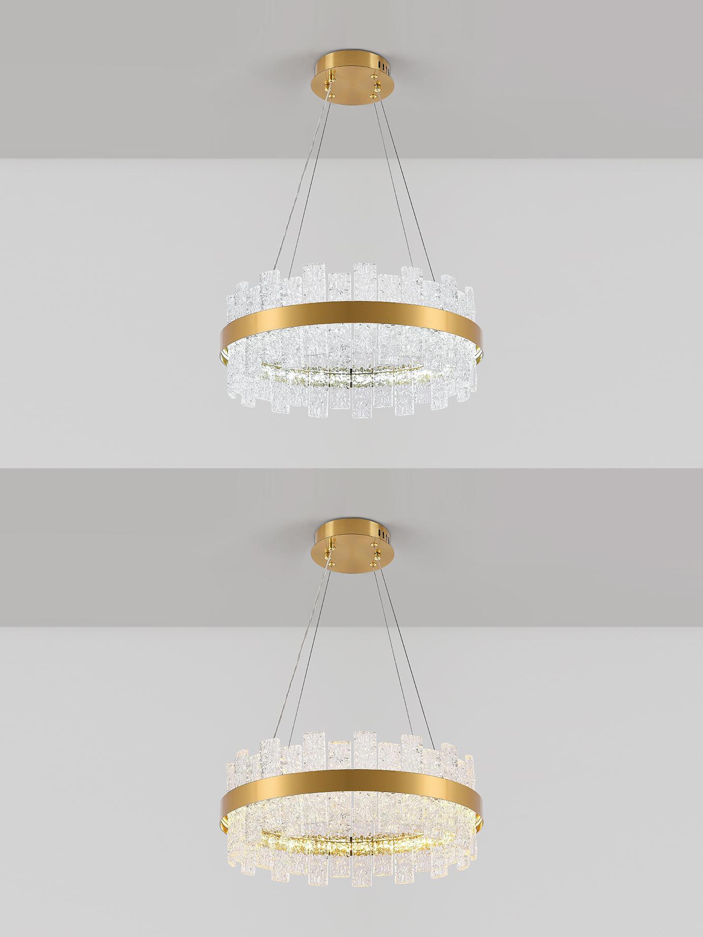 Изображение товара Современная светодиодная люстра потолочная Natali Kovaltseva Lamps 81266 с пультом управления