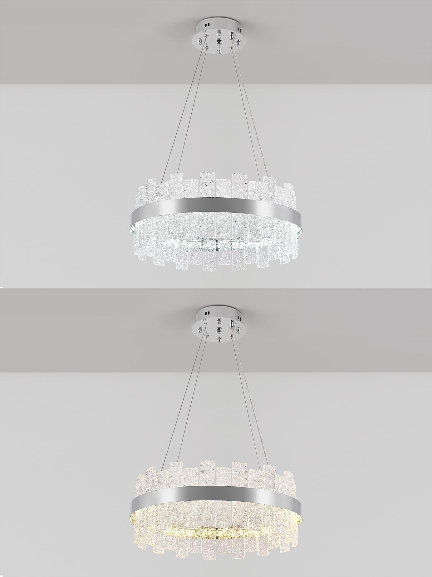 Изображение товара Люстра потолочная светодиодная Natali Kovaltseva LED LAMPS 81267 с пультом