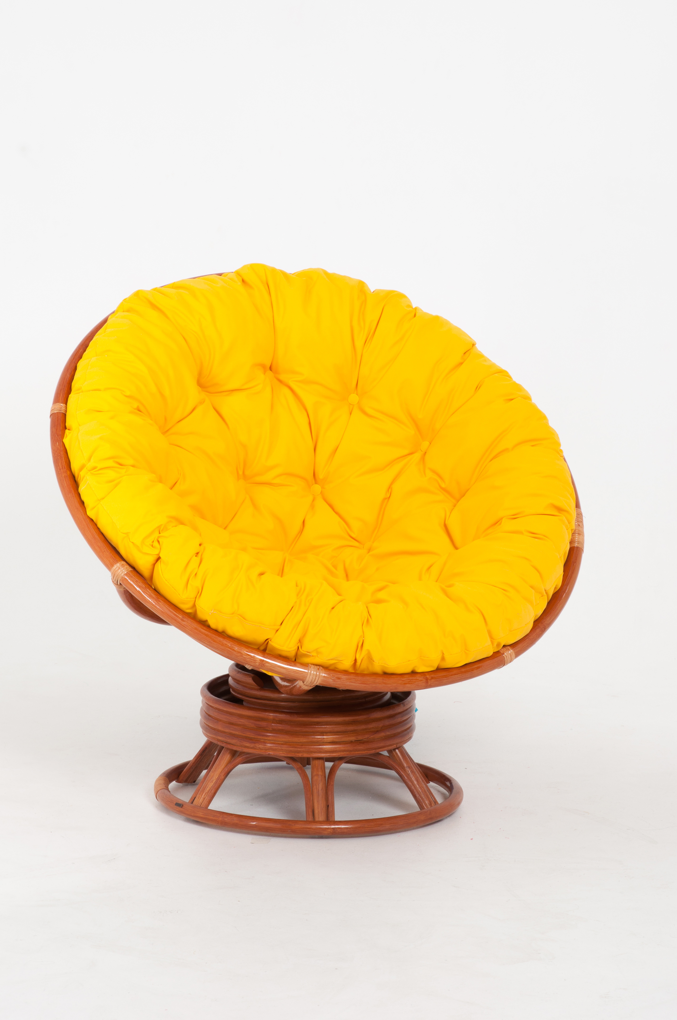 Изображение товара Кресло-качалка Vinotti Papasan 23/01 В с поворотом и пружинным механизмом