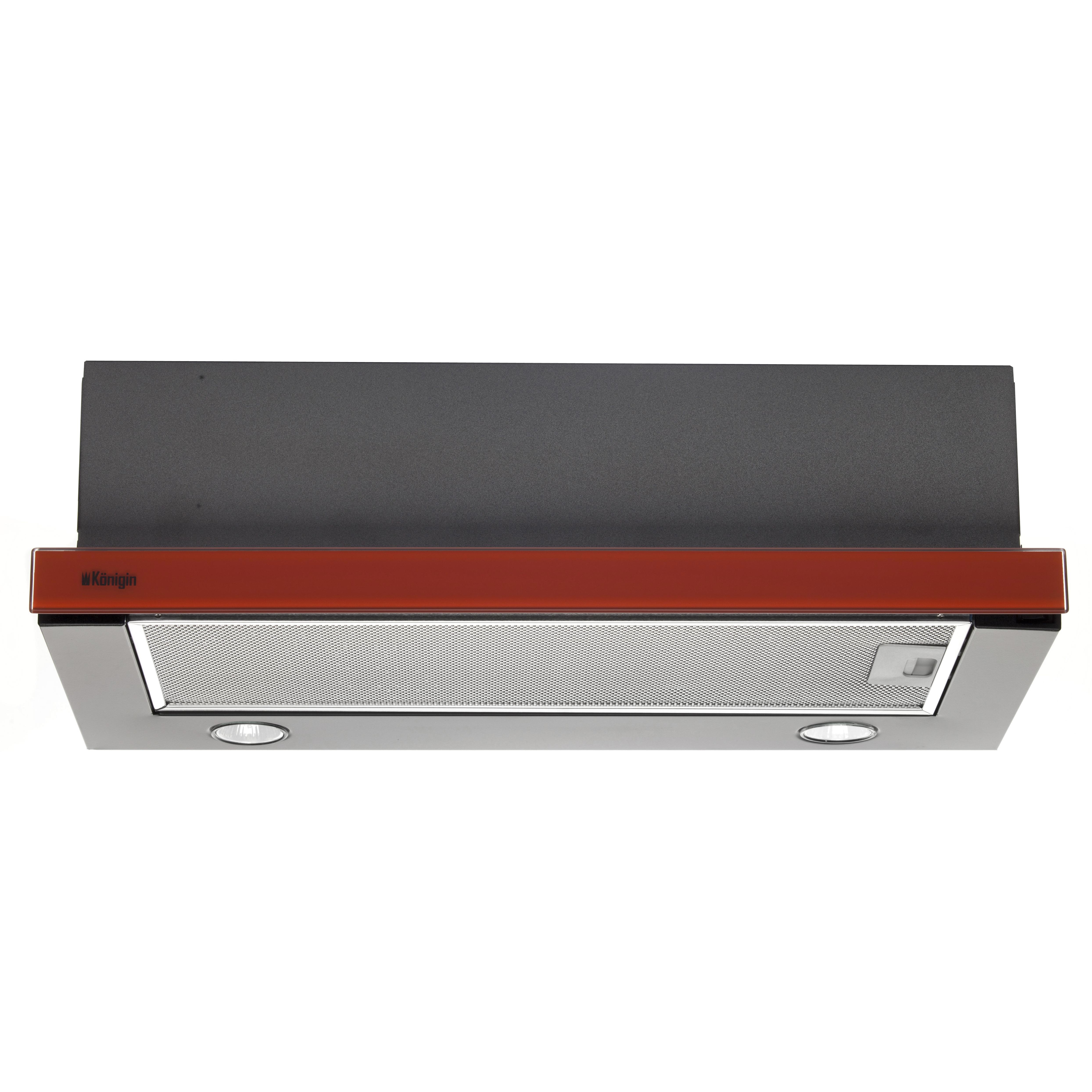 Изображение товара Встраиваемая кухонная вытяжка Konigin Helena II Red Glass 60 650 м³/ч