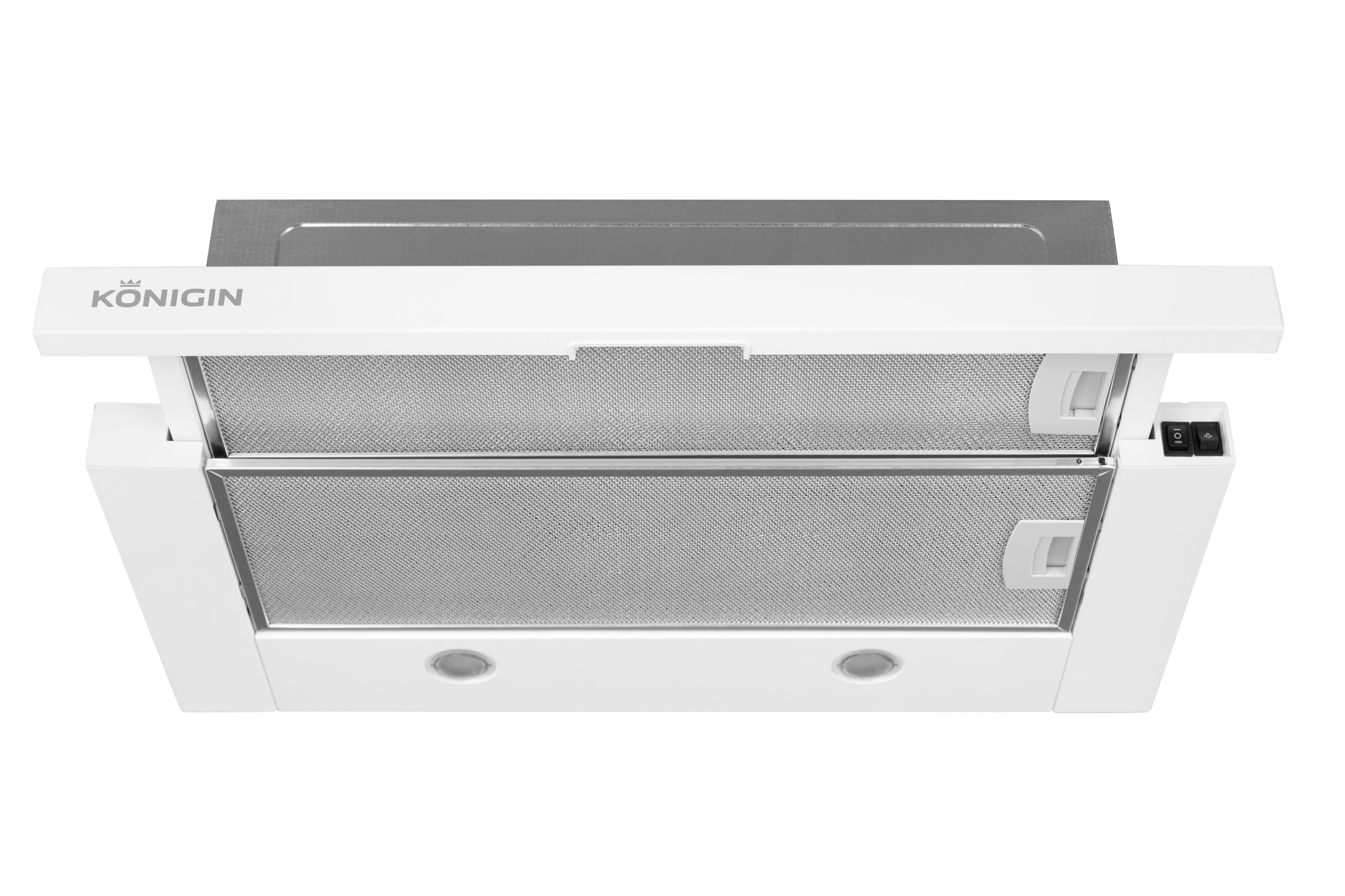 Изображение товара Встраиваемая вытяжка Konigin 103037 59.5 см белая для кухни