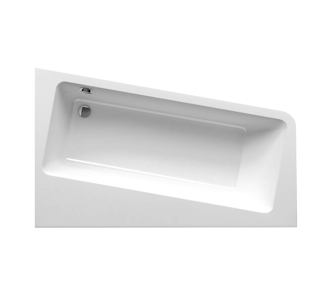 Изображение товара Ванна асимметричная Ravak 10 градусов акриловая 160x95 см левая