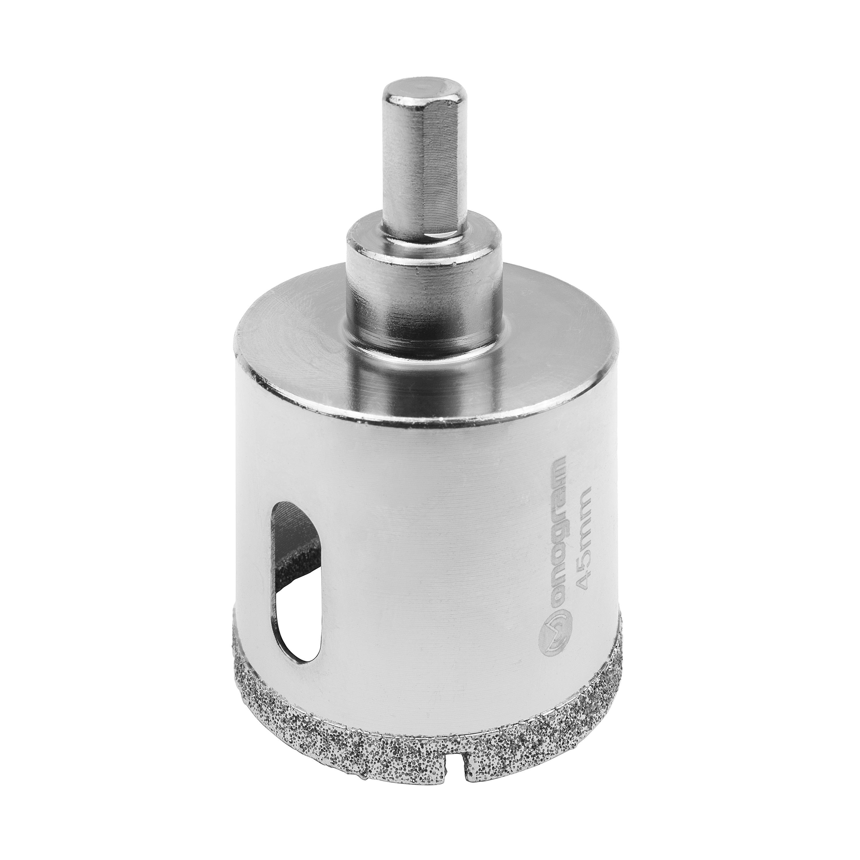 Изображение товара Коронка алмазная Monogram 45x70 мм с пилотным сверлом для керамогранита и плитки