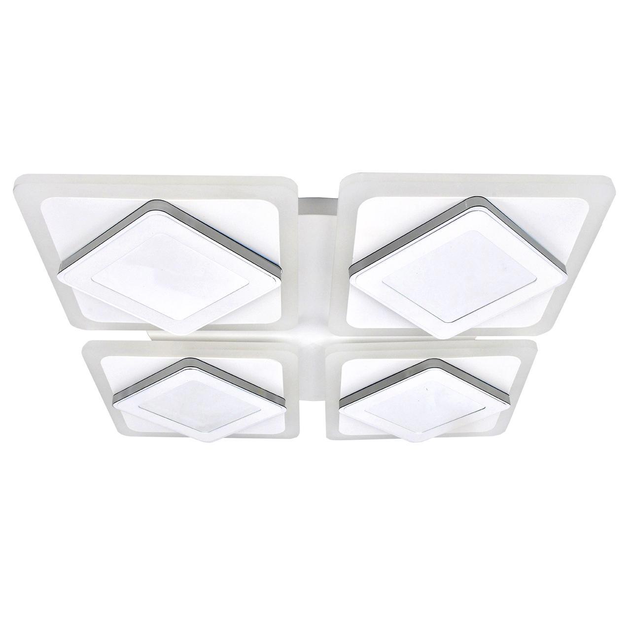 Изображение товара Люстра потолочная светодиодная IMEX PLC-8005-590 с пультом управления, цвет белый