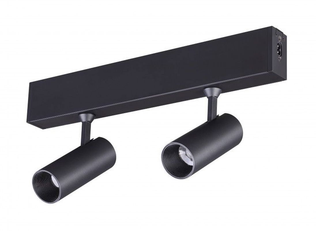 Изображение товара Светильник потолочный светодиодный Novotech RATIO 358102 черный настенно-потолочный