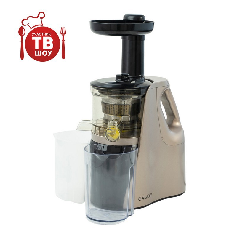 Изображение товара Соковыжималка GALAXY GL0802 шнековая нископроизводительная для свежего сока