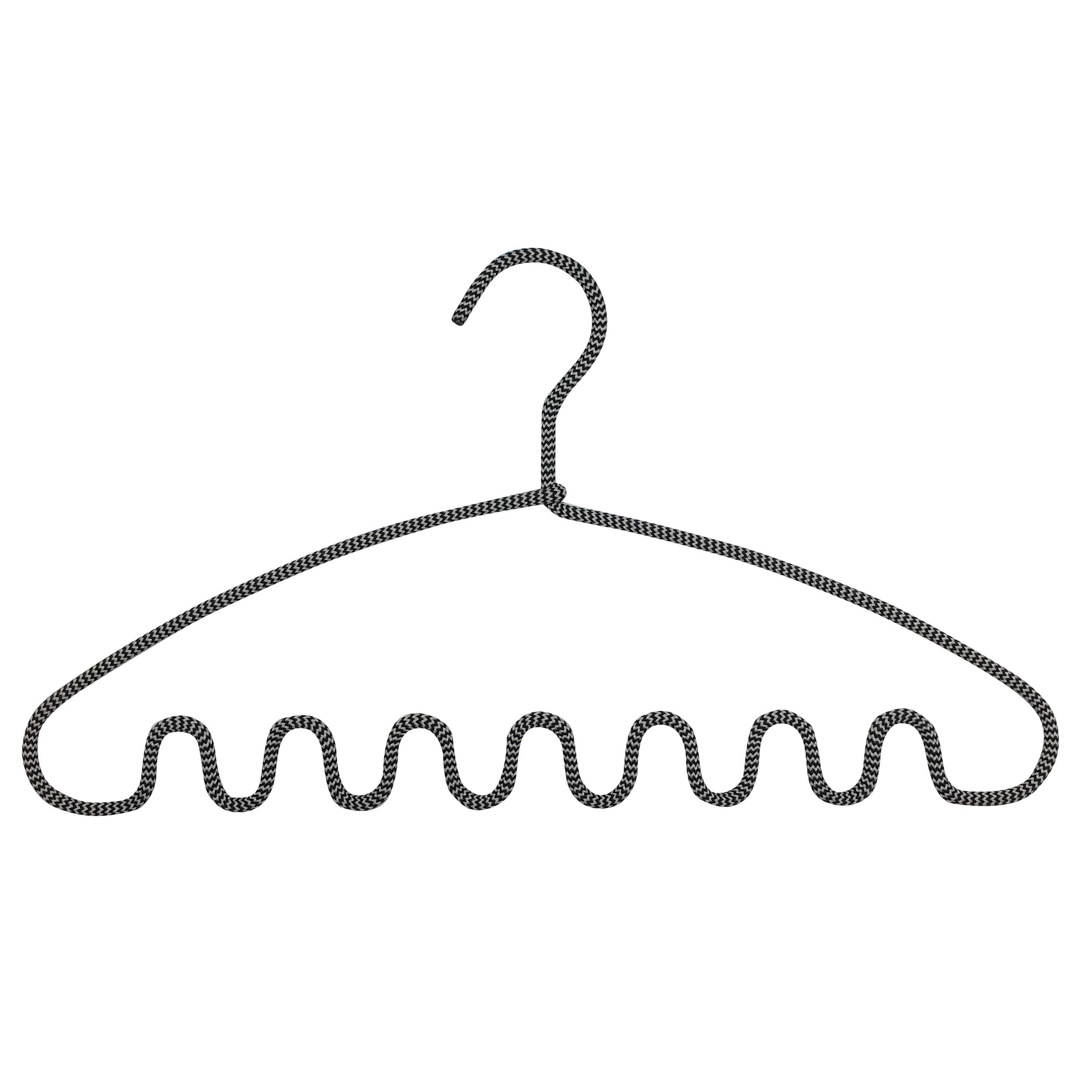 Изображение товара Вешалка для аксессуаров Spaceo 41 см металл черный компрктая