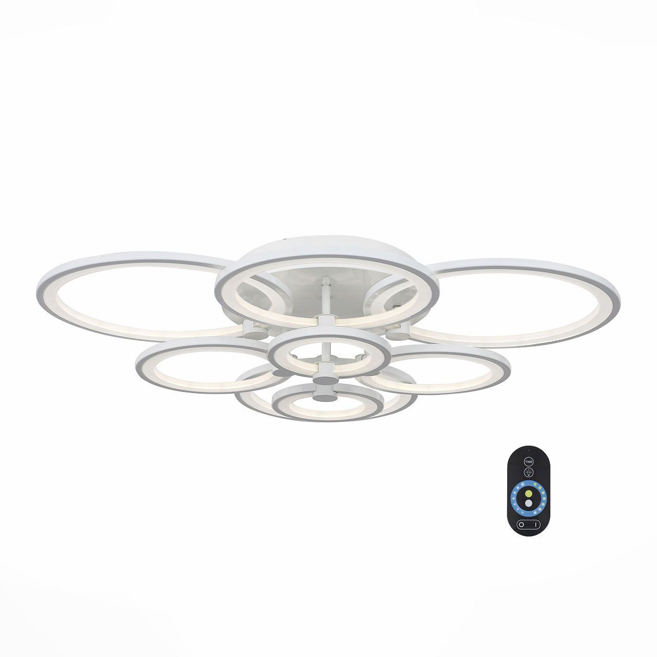 Изображение товара Люстра потолочная светодиодная ST Luce SL867.502.08 белый дизайн