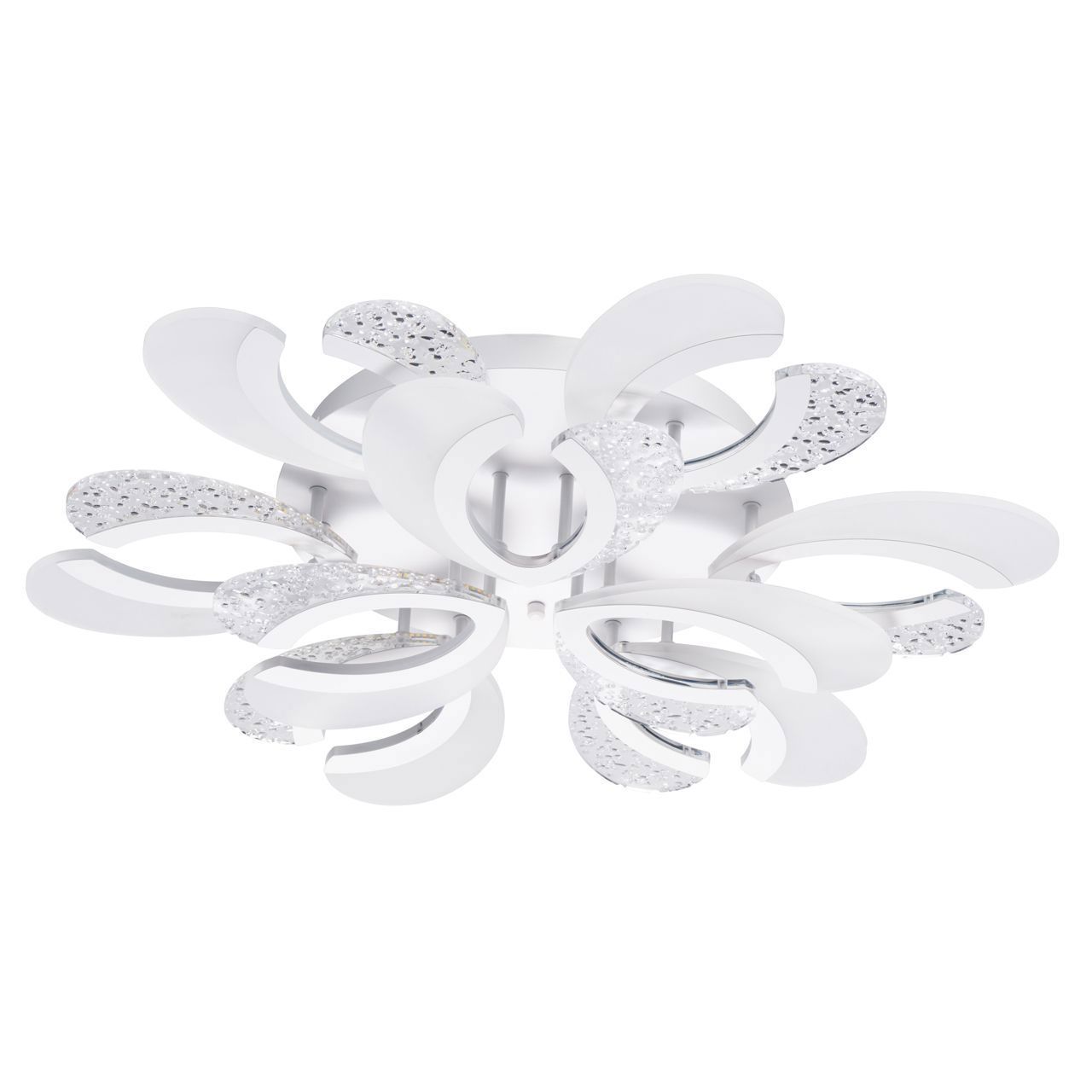 Изображение товара Люстра потолочная светодиодная De Markt 424012209 белая 17 м²