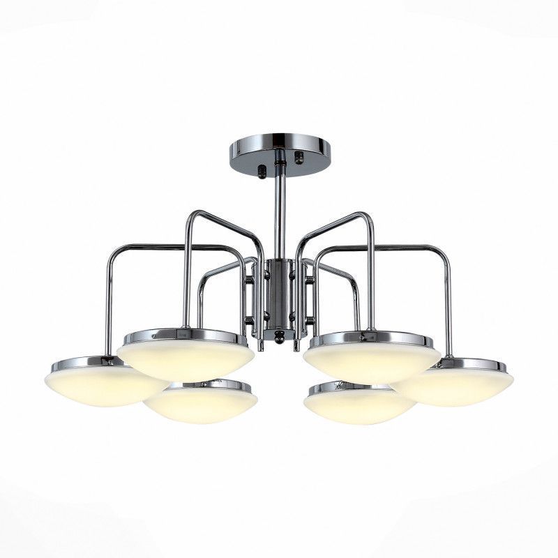 Изображение товара Люстра потолочная светодиодная ST Luce SLE120.102.06 белая современная