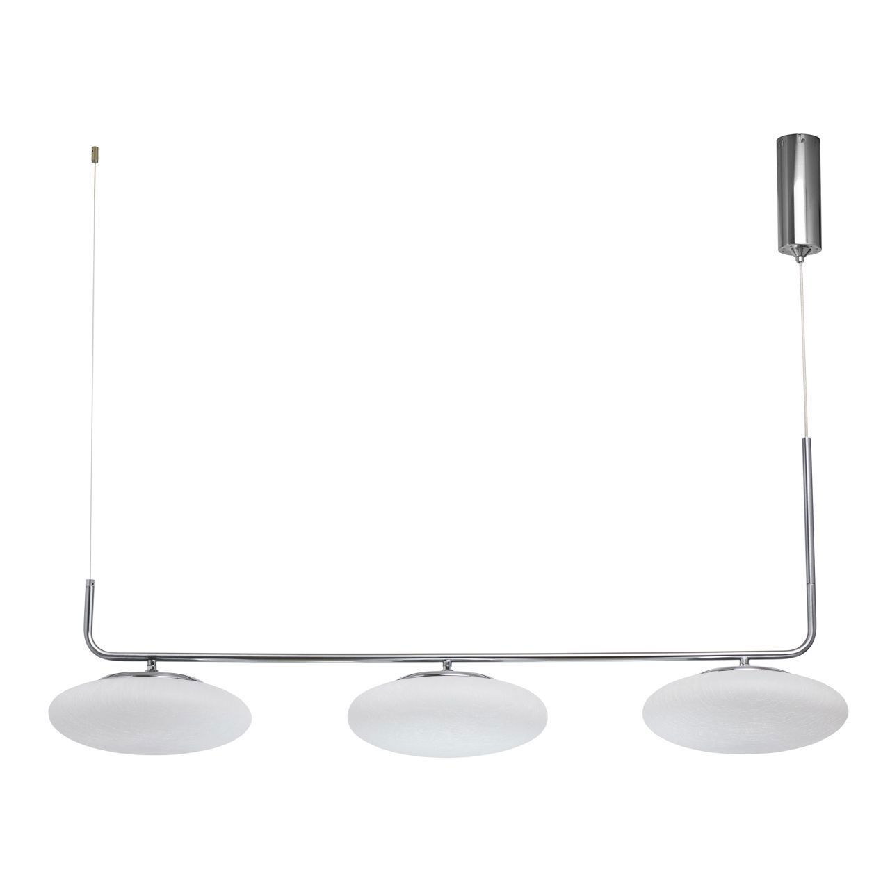 Изображение товара Люстра подвесная светодиодная DE MARKT 722010803 белая